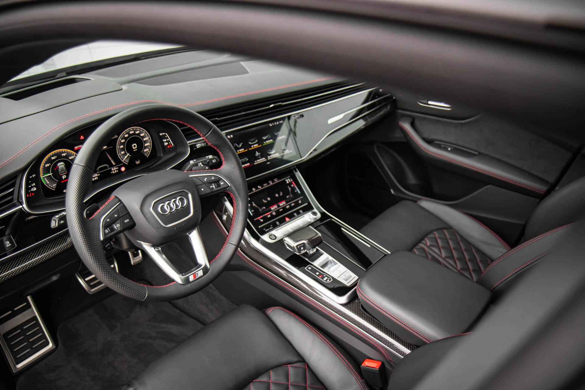 Audi Q8 55 TFSI e 381pk quattro Pro Line S | Head-up | B&O | Nardo Grey - 31/55