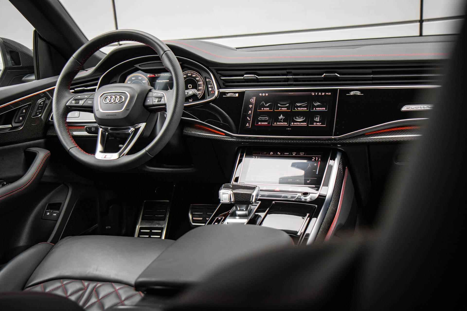 Audi Q8 55 TFSI e 381pk quattro Pro Line S | Head-up | B&O | Nardo Grey - 53/55