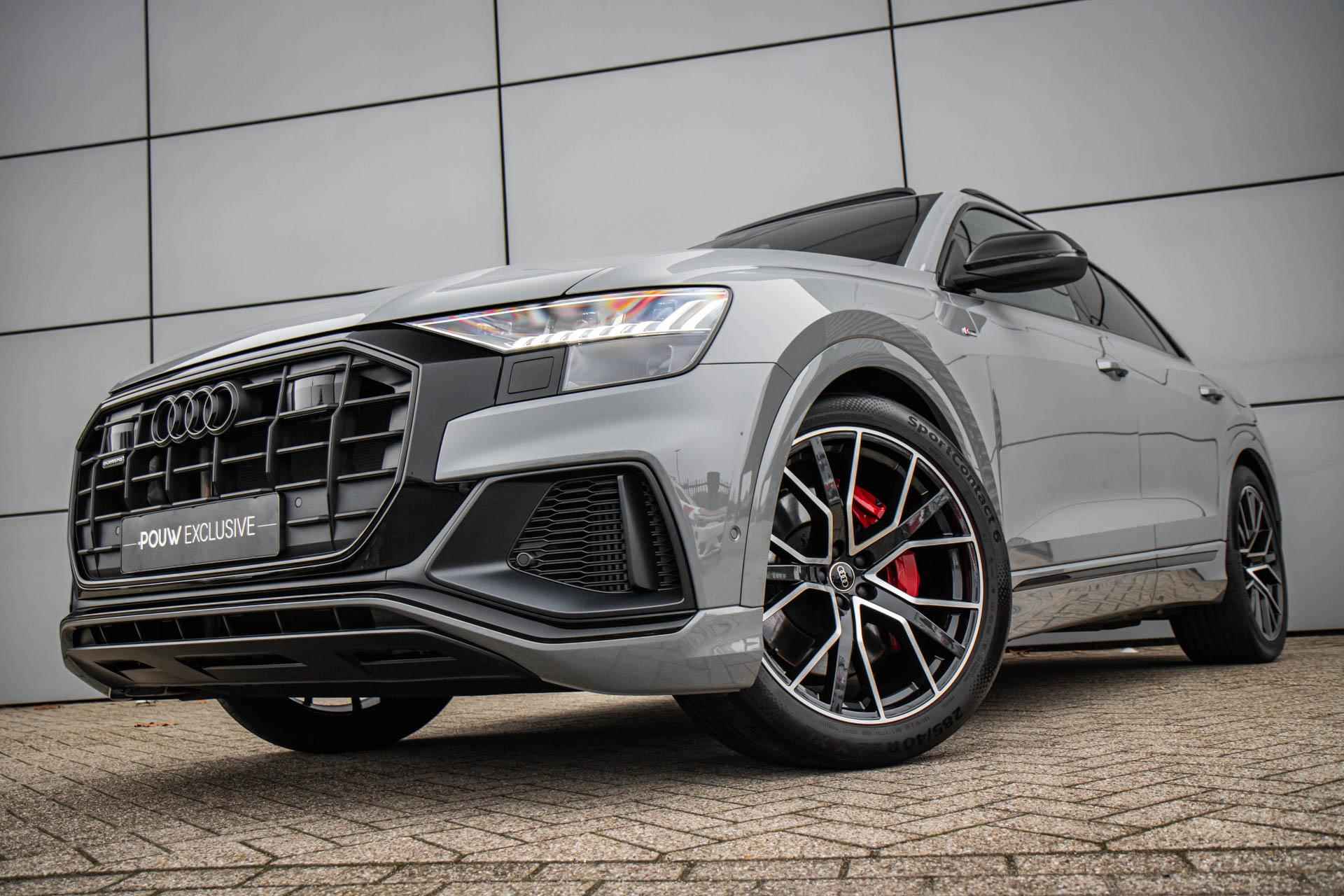 Audi Q8 55 TFSI e 381pk quattro Pro Line S | Head-up | B&O | Nardo Grey - 54/55