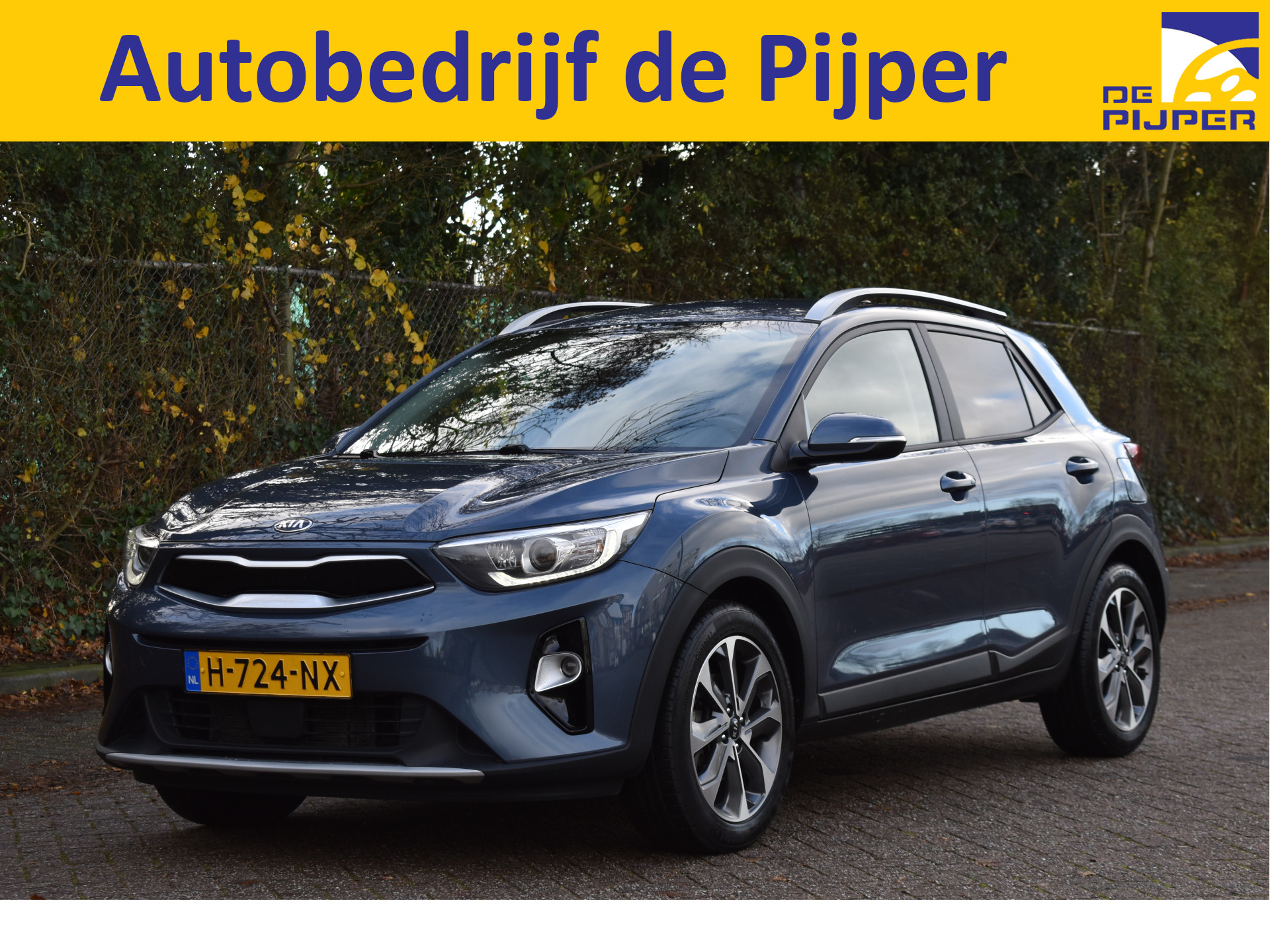 Kia Stonic 1.0 T-GDi DynamicPlusLine | NL-Auto | Trekhaak | Camera | Keyless | Carplay | Nav | DAB | Cruise Cont | LM-Velgen | Zeer netjes