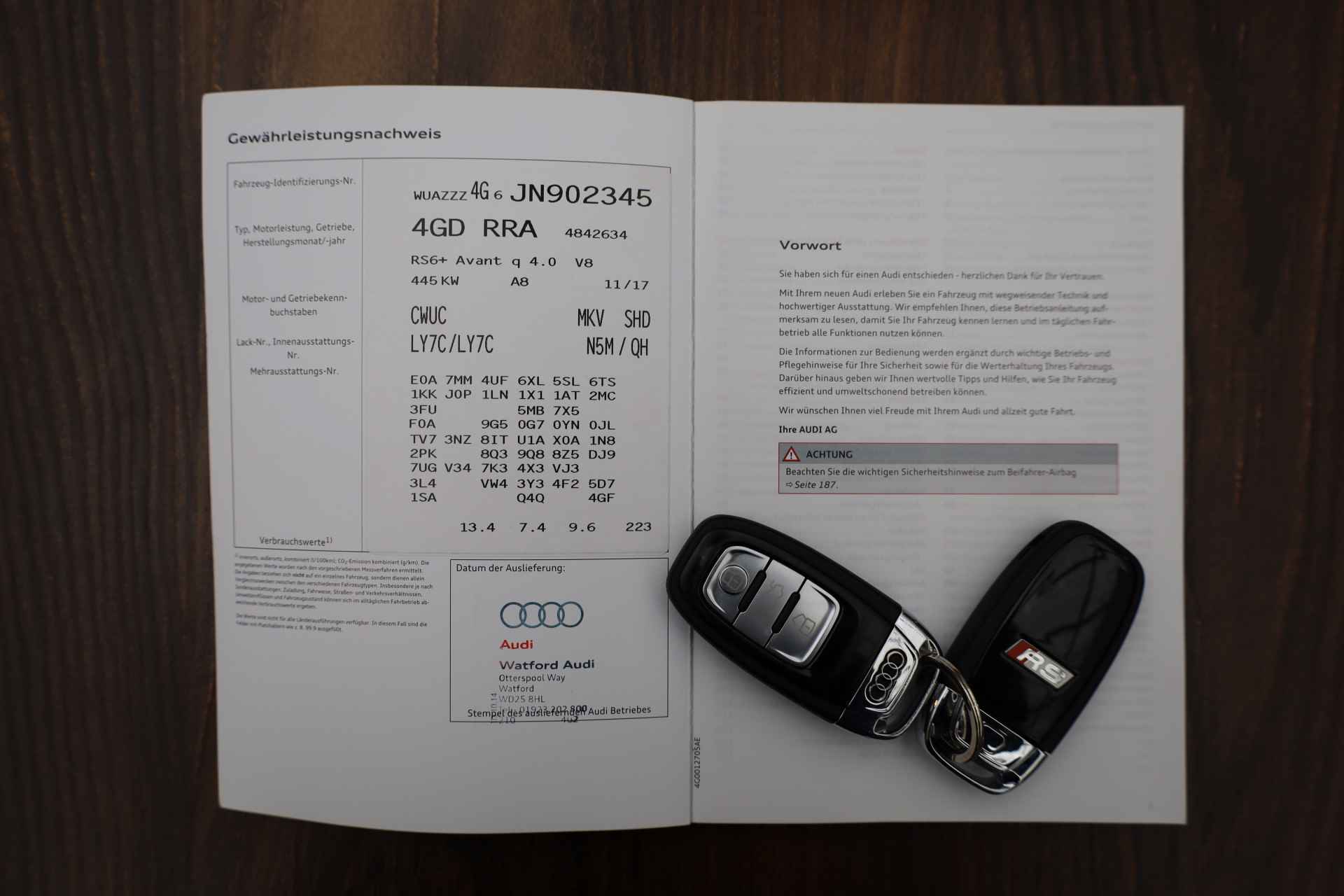 Audi RS6 Avant Performance 4.0 TFSI 445kw/607pk quattro S-tronic 8 - 93/93