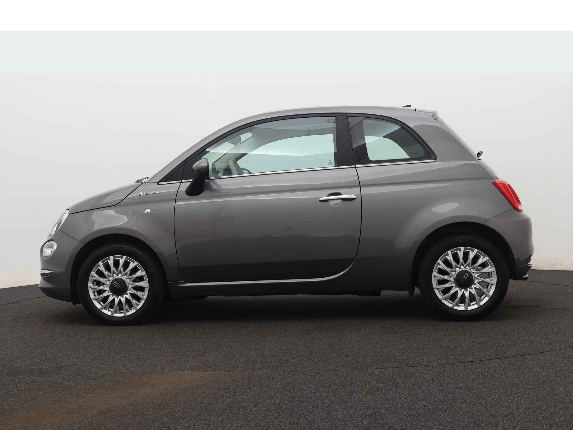 Fiat 500 Hybrid Dolcevita 70pk | Navigatie Via AppleCarPlay/AndroidAuto | Climate Control | Cruise Control | Licht Metalen Velgen 15"| Bluetooth - 9/35