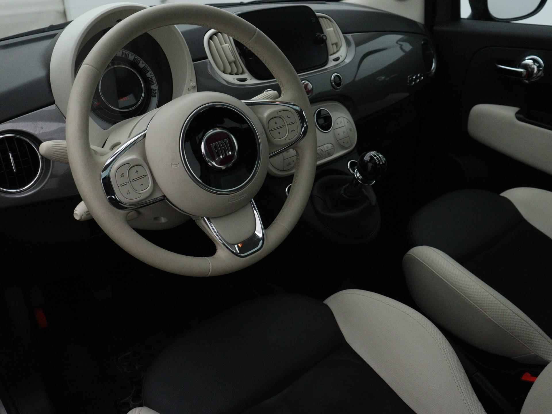 Fiat 500 Hybrid Dolcevita 70pk | Navigatie Via AppleCarPlay/AndroidAuto | Climate Control | Cruise Control | Licht Metalen Velgen 15"| Bluetooth - 18/35