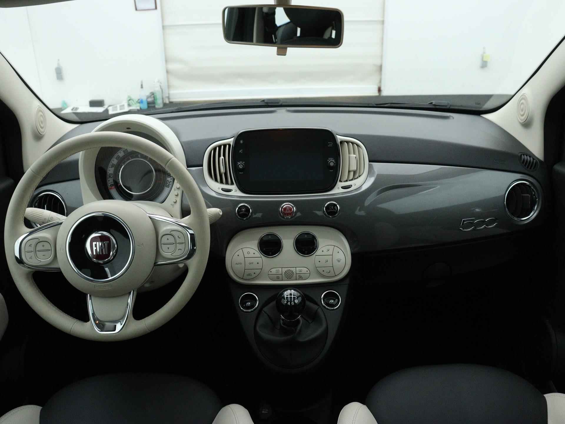 Fiat 500 Hybrid Dolcevita 70pk | Navigatie Via AppleCarPlay/AndroidAuto | Climate Control | Cruise Control | Licht Metalen Velgen 15"| Bluetooth - 19/35