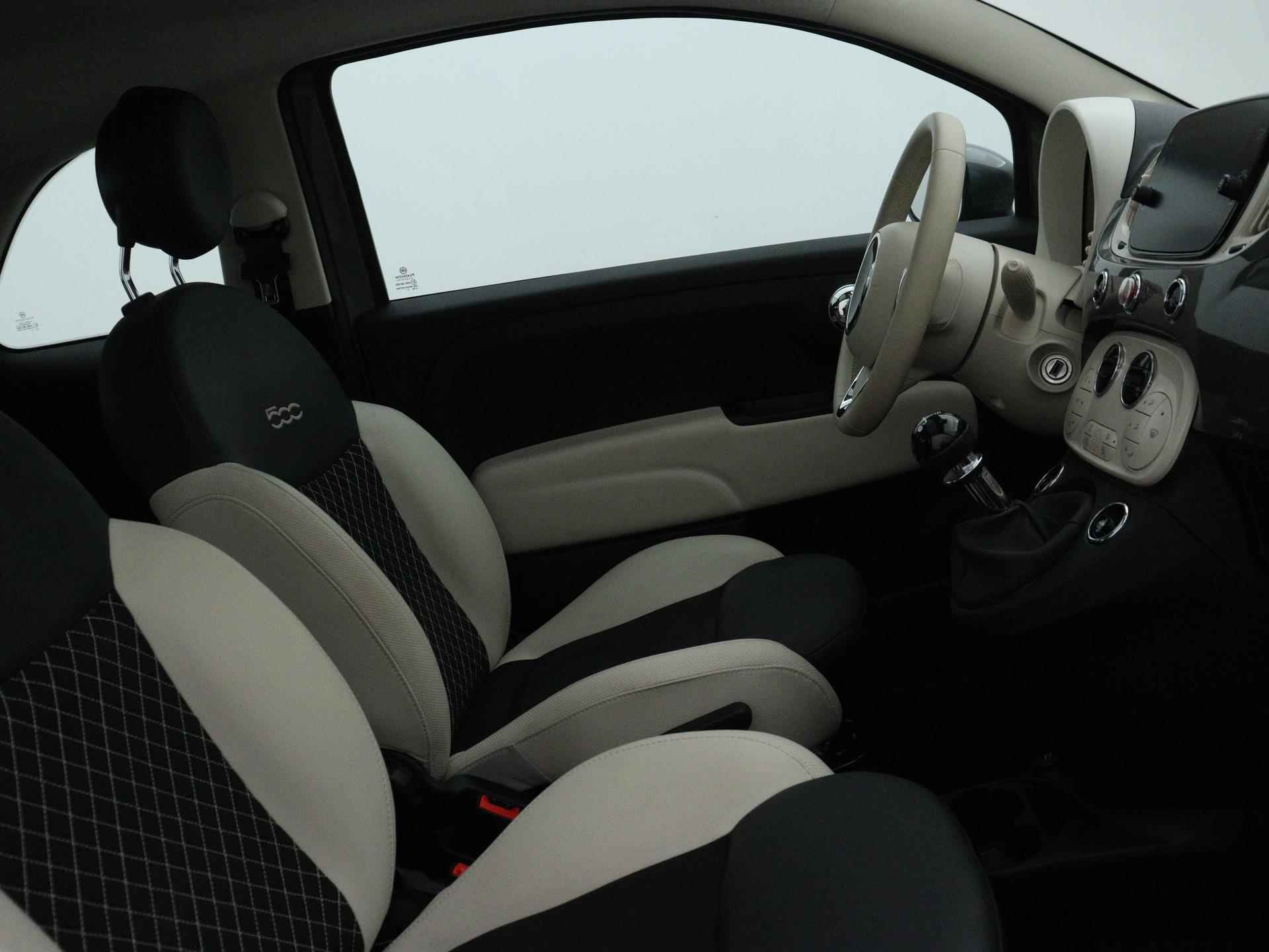 Fiat 500 Hybrid Dolcevita 70pk | Navigatie Via AppleCarPlay/AndroidAuto | Climate Control | Cruise Control | Licht Metalen Velgen 15"| Bluetooth - 22/35