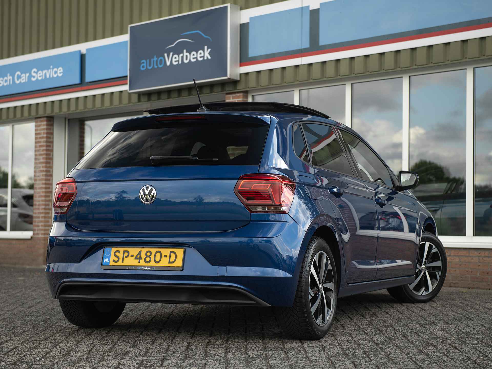 Volkswagen Polo 1.0 TSI 115pk Highline | Navi | Panoramadak | Sportonderstel Adaptief | Keyless | Sperdiff. XDS | ACC | LED | | App-connect | Spiegelpakket | Lendesteun | Alarm kl.III - 3/64