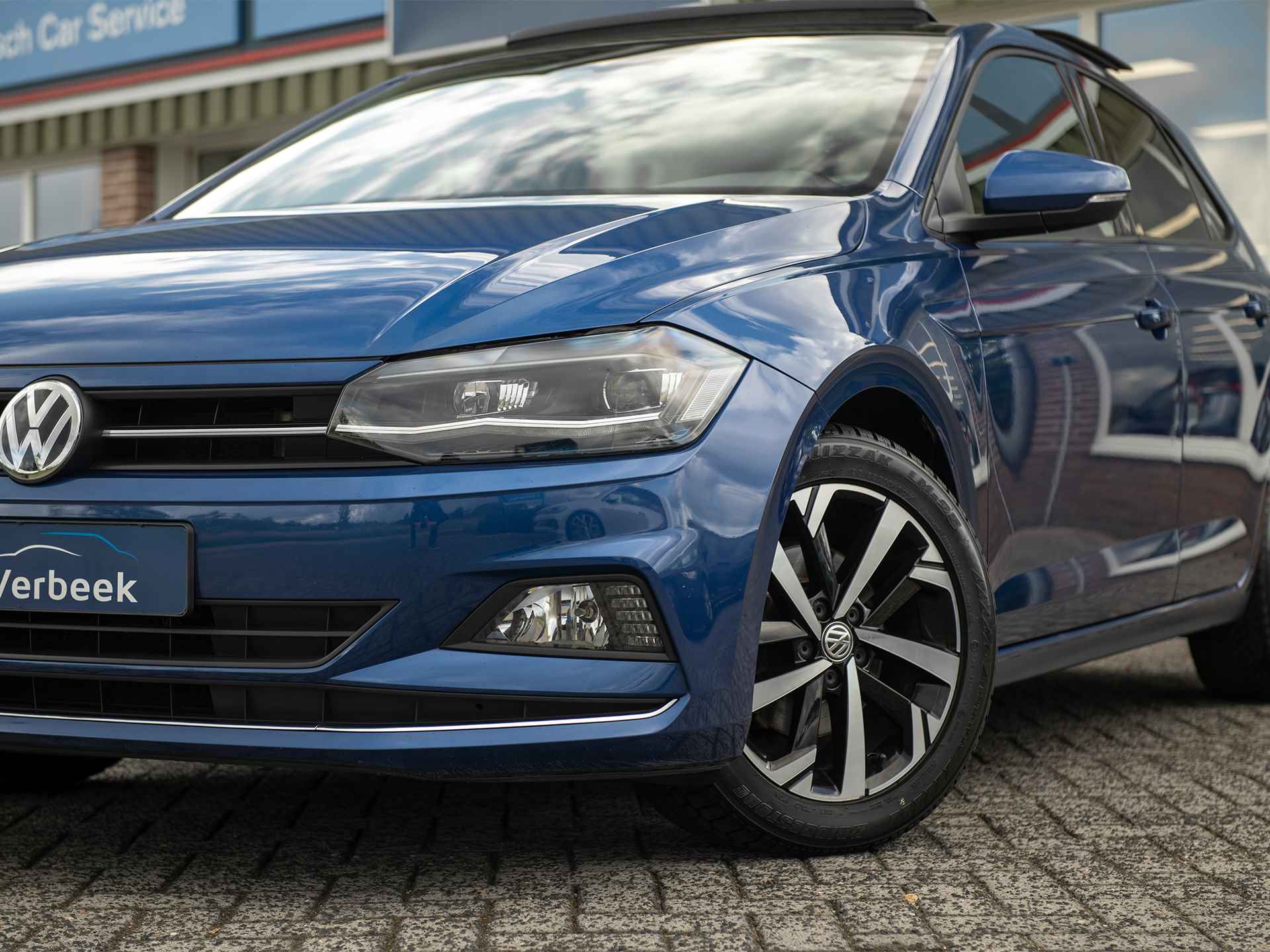 Volkswagen Polo 1.0 TSI 115pk Highline | Navi | Panoramadak | Sportonderstel Adaptief | Keyless | Sperdiff. XDS | ACC | LED | | App-connect | Spiegelpakket | Lendesteun | Alarm kl.III - 20/64