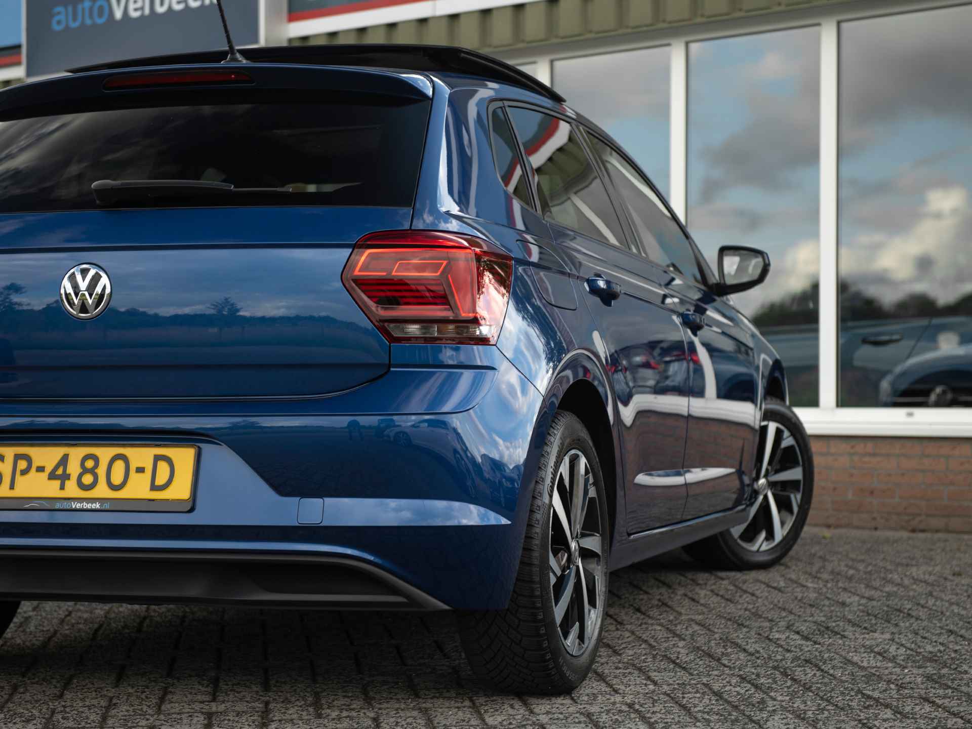 Volkswagen Polo 1.0 TSI 115pk Highline | Navi | Panoramadak | Sportonderstel Adaptief | Keyless | Sperdiff. XDS | ACC | LED | | App-connect | Spiegelpakket | Lendesteun | Alarm kl.III - 64/64