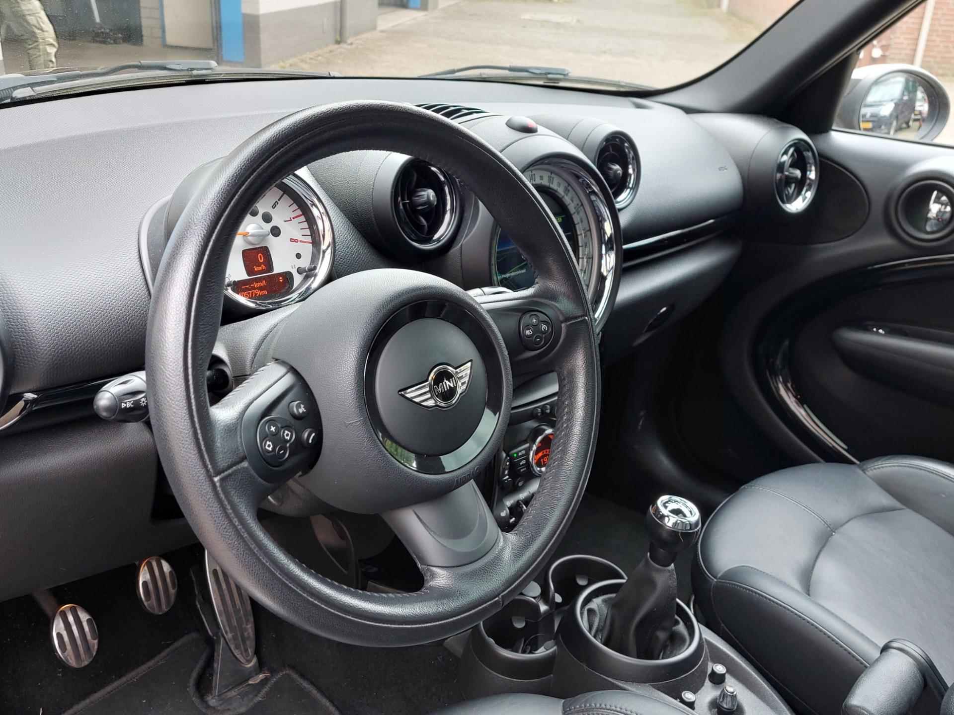 Mini Mini Countryman 1.6 Cooper S Chili 184PK|Panodak|Leder|Xenon|Navi|Stoelverwarming - 15/31