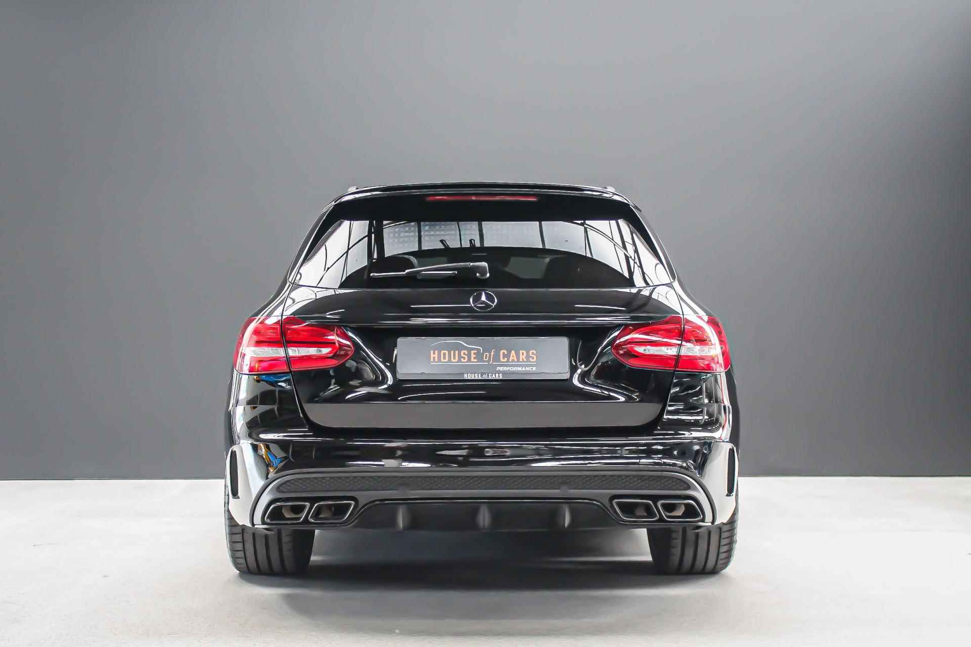 Mercedes-Benz C-Klasse Estate AMG C63S 510pk |carbon|memory|head-up|panoramadak|360 camera|Burmester|stoelventilatie|blind-spot|rijstrookhulp| - 29/43