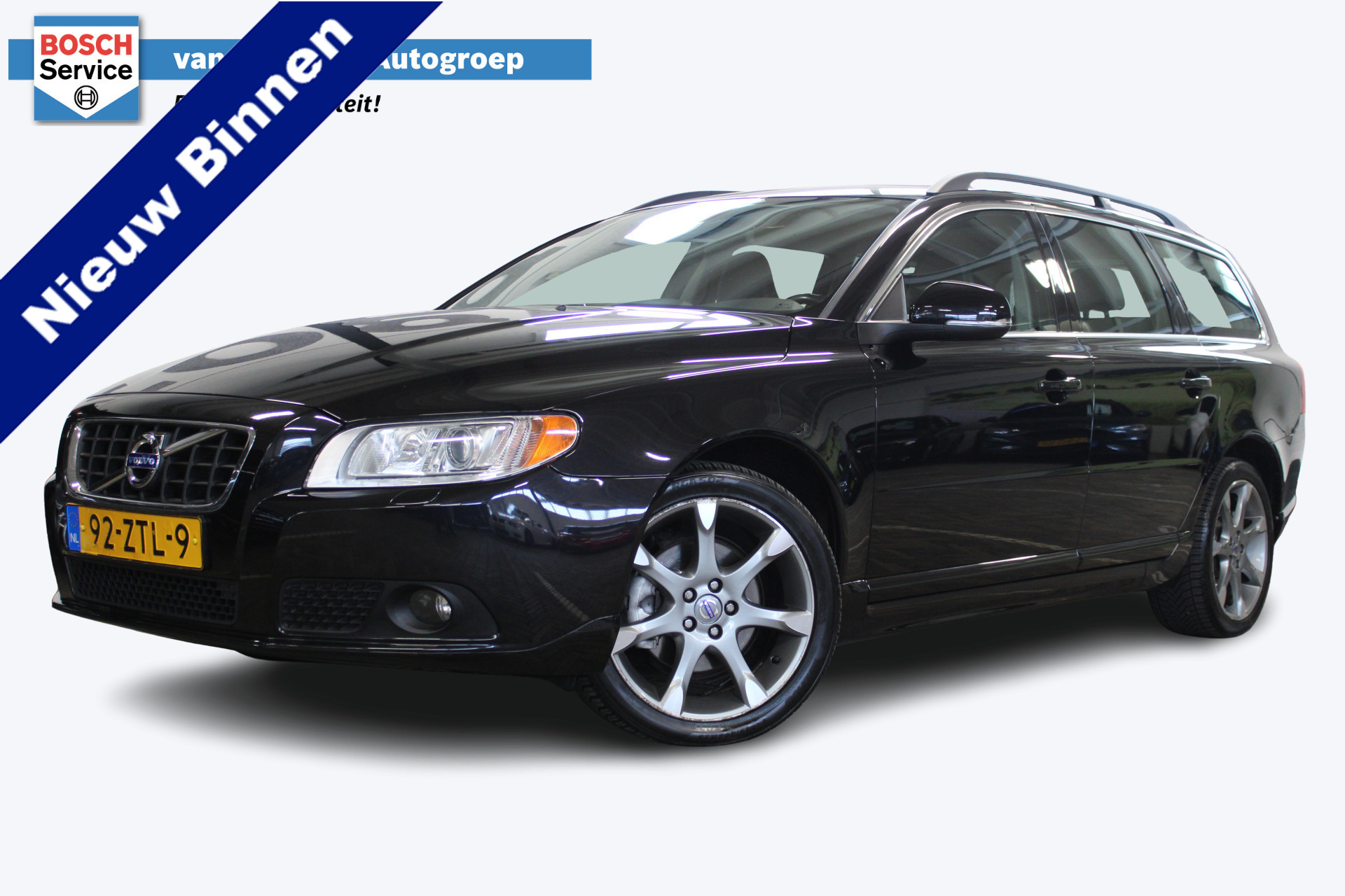 Volvo V70 1.6 T4 Nordic | Trekhaak | Stoelverwarming | Parkeersensoren | Navigatie | Bluetooth | Dealer onderhouden | Cruise control | Climate control |