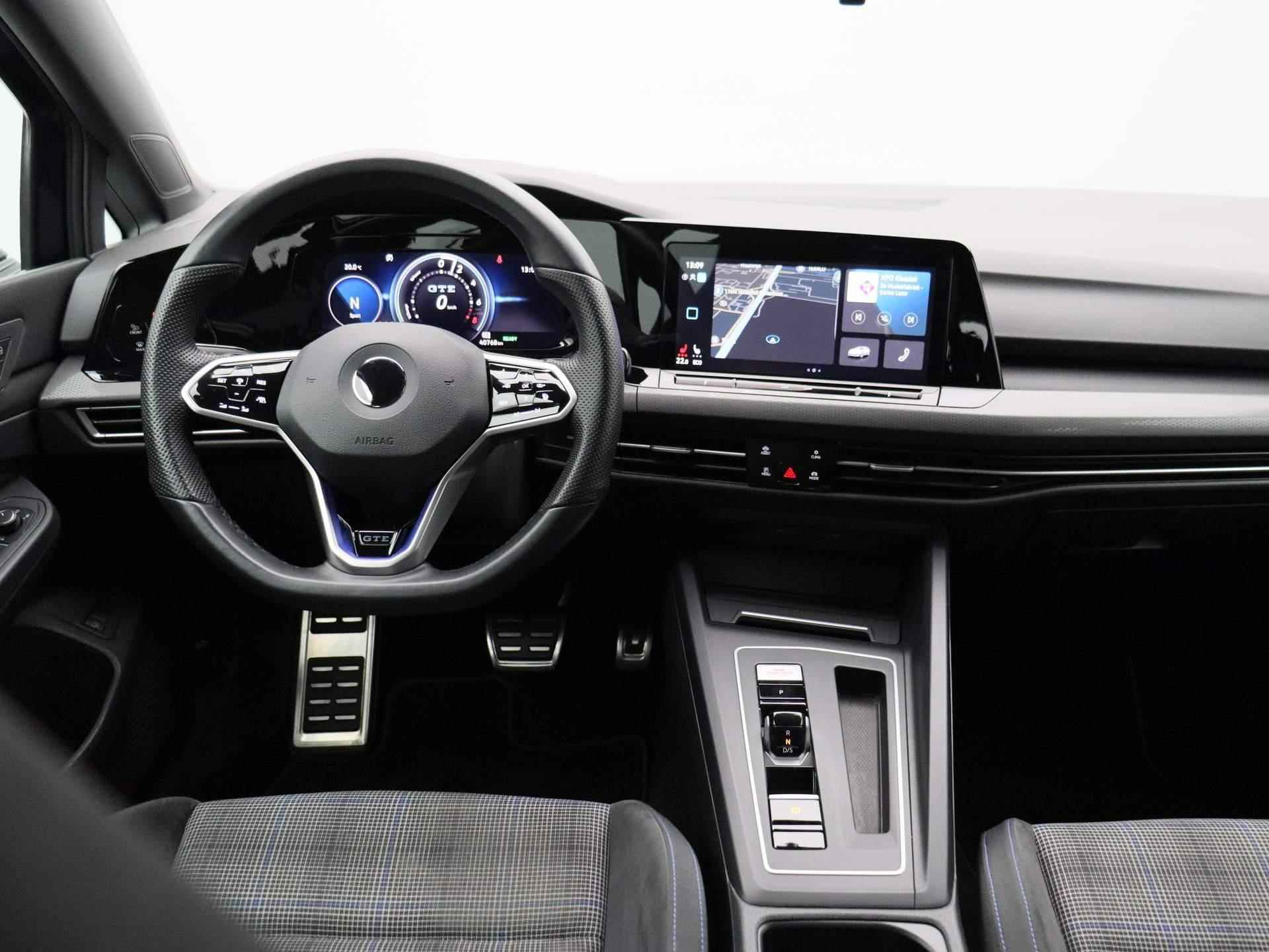 Volkswagen Golf 1.4 eHybrid GTE 245 PK | Automaat | Navigatie | Adaptive Cruise Control | Climate Control | Stoelverwarming | Parkeersensoren | Virtual Cockpit | Rijprofielen | LED | Lichtmetalen velgen | - 8/43