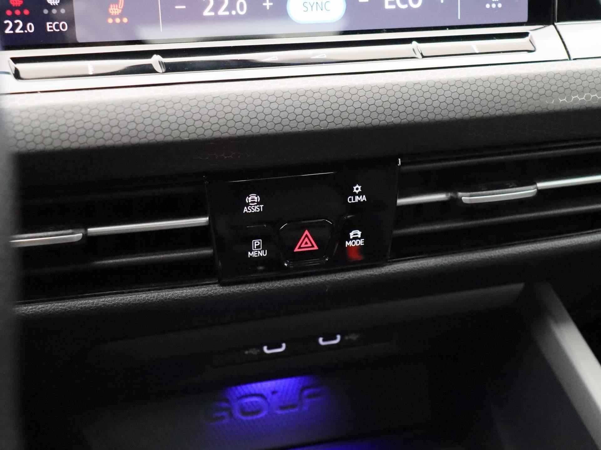 Volkswagen Golf 1.4 eHybrid GTE 245 PK | Automaat | Navigatie | Adaptive Cruise Control | Climate Control | Stoelverwarming | Parkeersensoren | Virtual Cockpit | Rijprofielen | LED | Lichtmetalen velgen | - 19/43