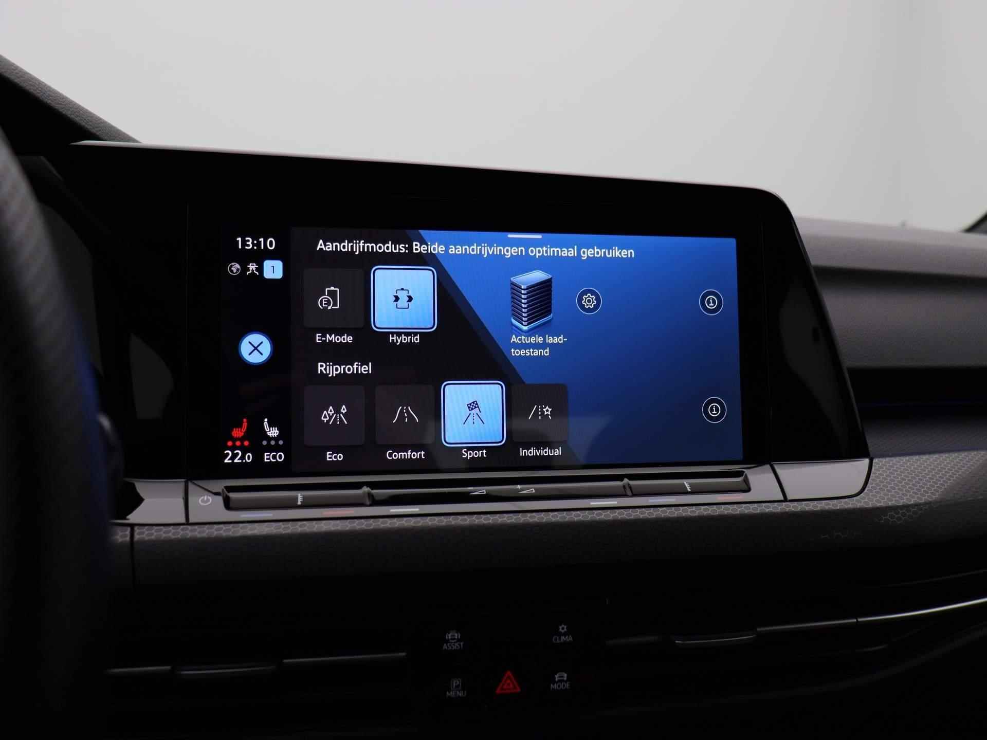 Volkswagen Golf 1.4 eHybrid GTE 245 PK | Automaat | Navigatie | Adaptive Cruise Control | Climate Control | Stoelverwarming | Parkeersensoren | Virtual Cockpit | Rijprofielen | LED | Lichtmetalen velgen | - 28/43