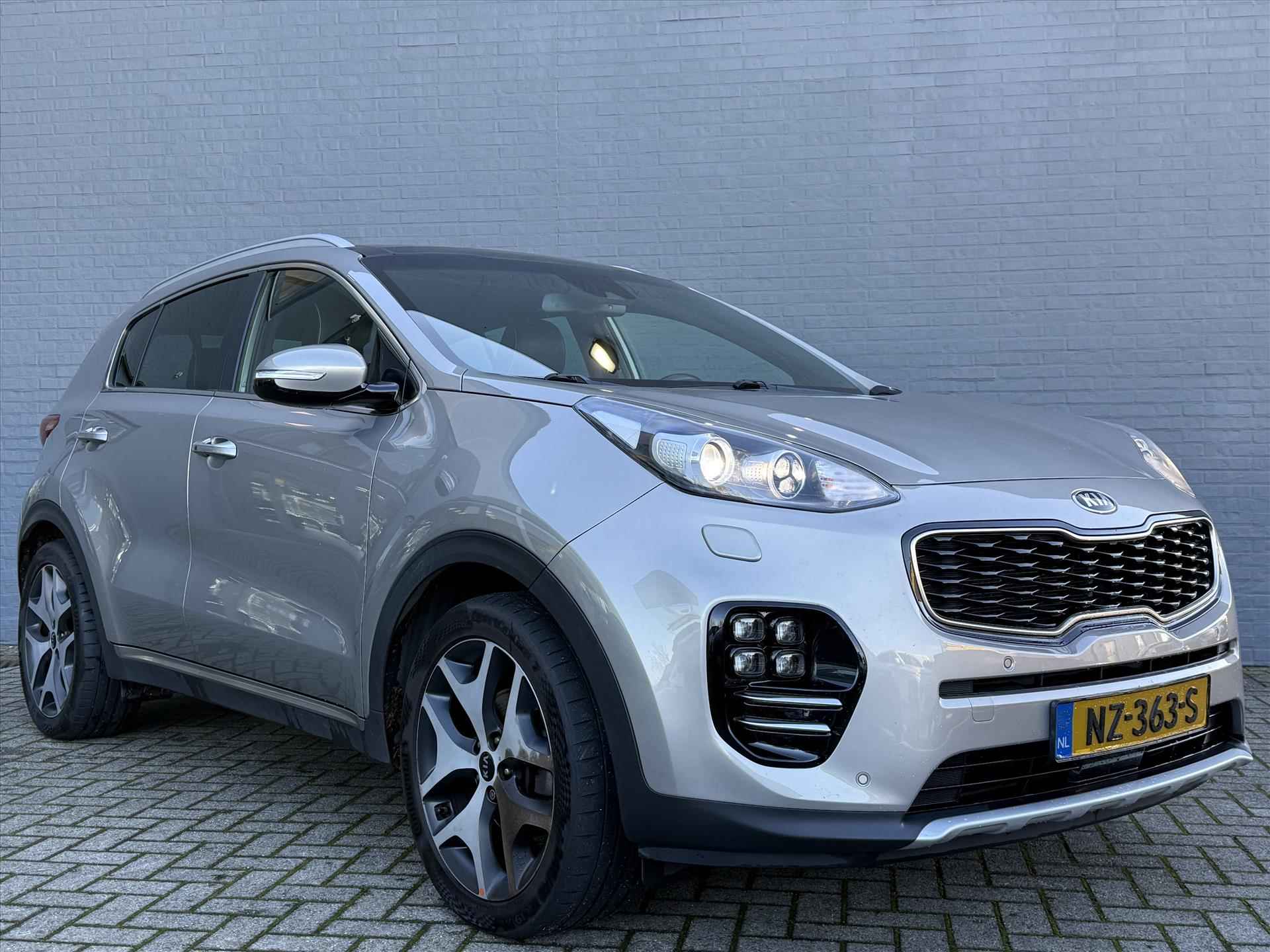 KIA Sportage 1.6 T-GDI 177pk GT-PlusLine | Schuif / kanteldak | 19 inch LMV | 1900kg Trekgewicht | Afn. Trekhaak - 3/28