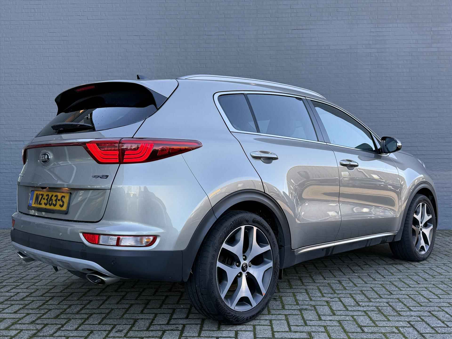 KIA Sportage 1.6 T-GDI 177pk GT-PlusLine | Schuif / kanteldak | 19 inch LMV | 1900kg Trekgewicht | Afn. Trekhaak - 5/28