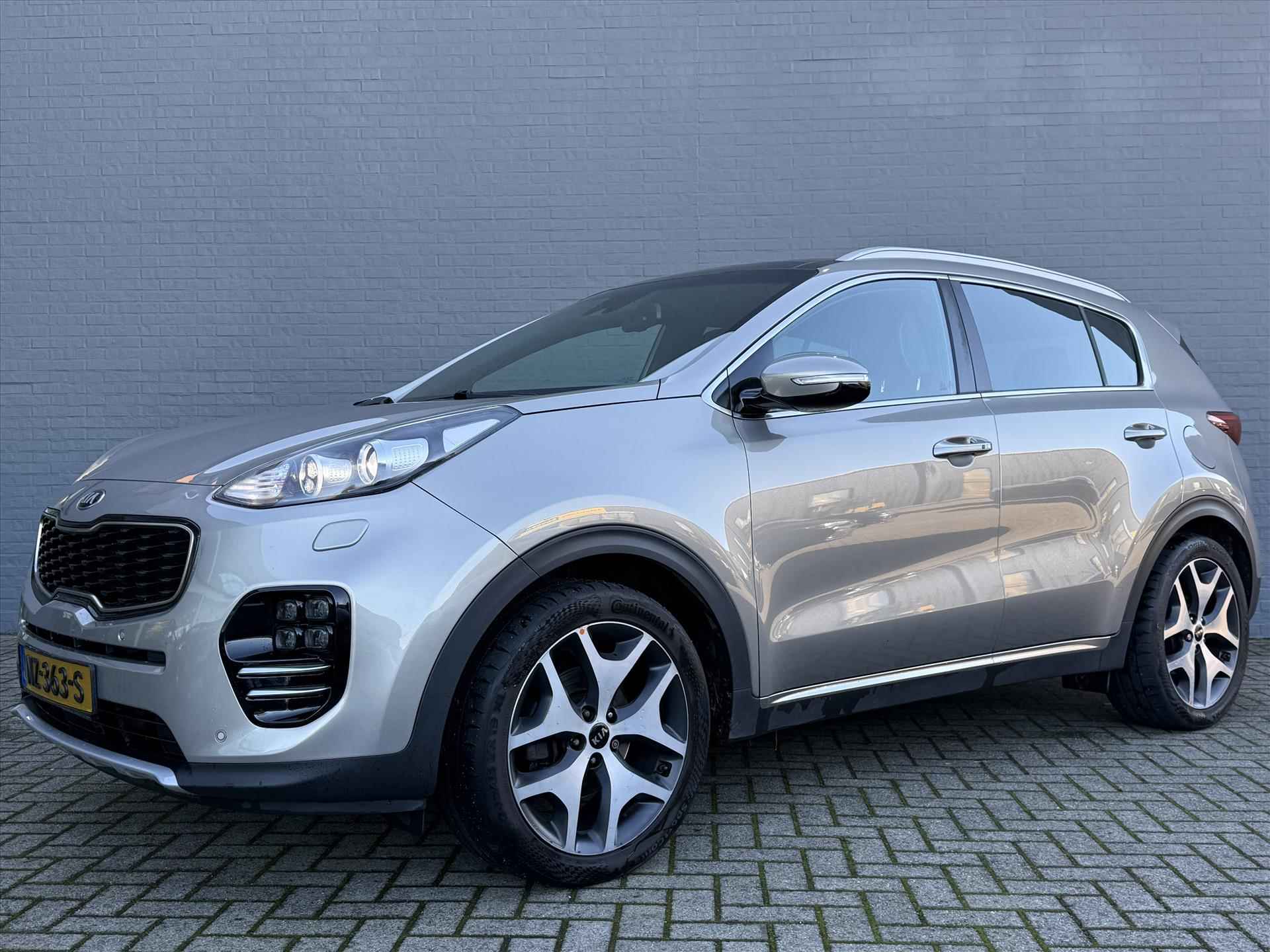 KIA Sportage 1.6 T-GDI 177pk GT-PlusLine | Schuif / kanteldak | 19 inch LMV | 1900kg Trekgewicht | Afn. Trekhaak - 7/28