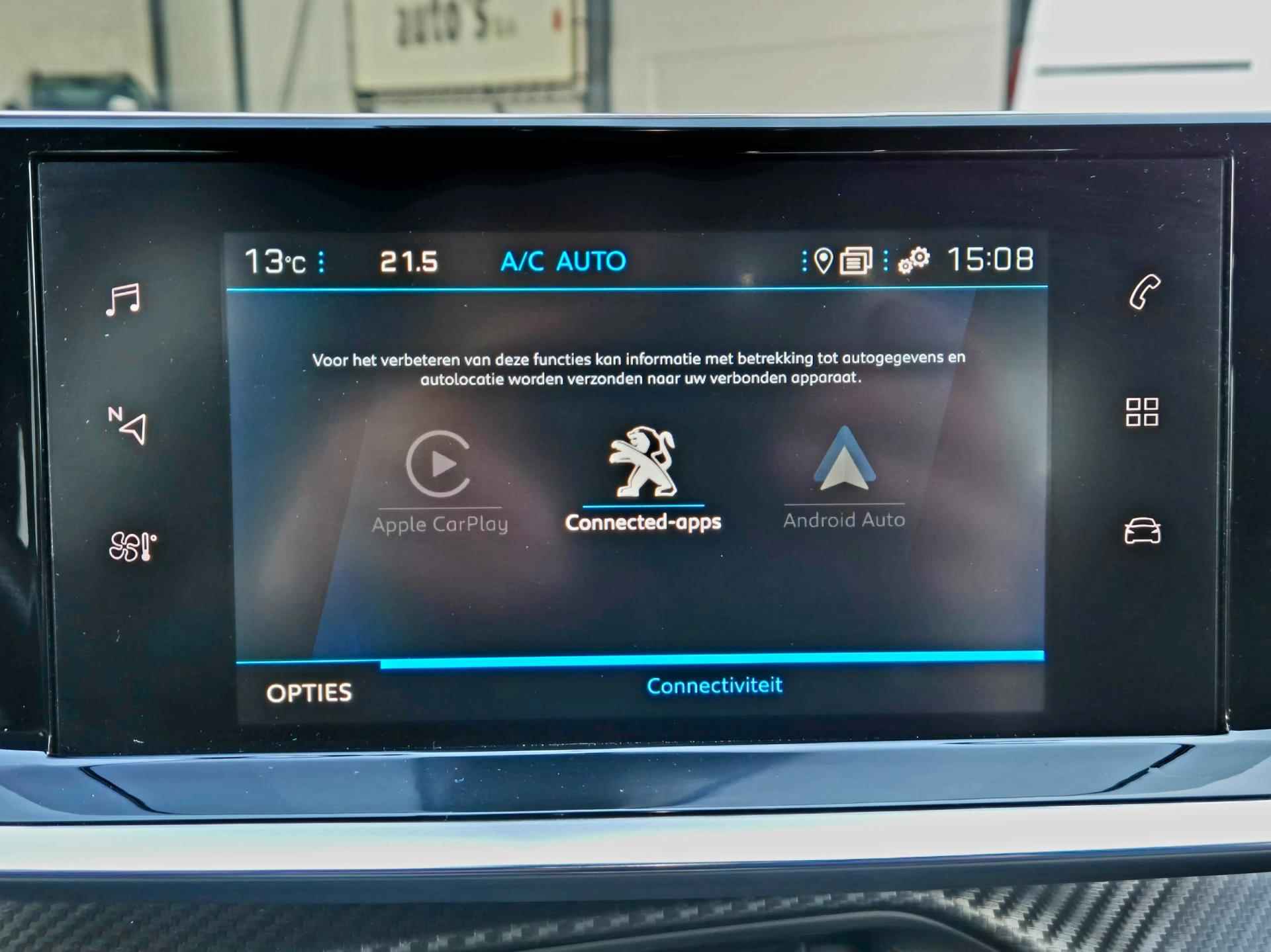 Peugeot 208 Hybrid 136 e-DCS6 GT + 3D Digital Cockpit|Keyless|LED|Navi|Apple|Android|Sfeerverlichting|PDC|Camera|Rijklaarprijs - 25/37