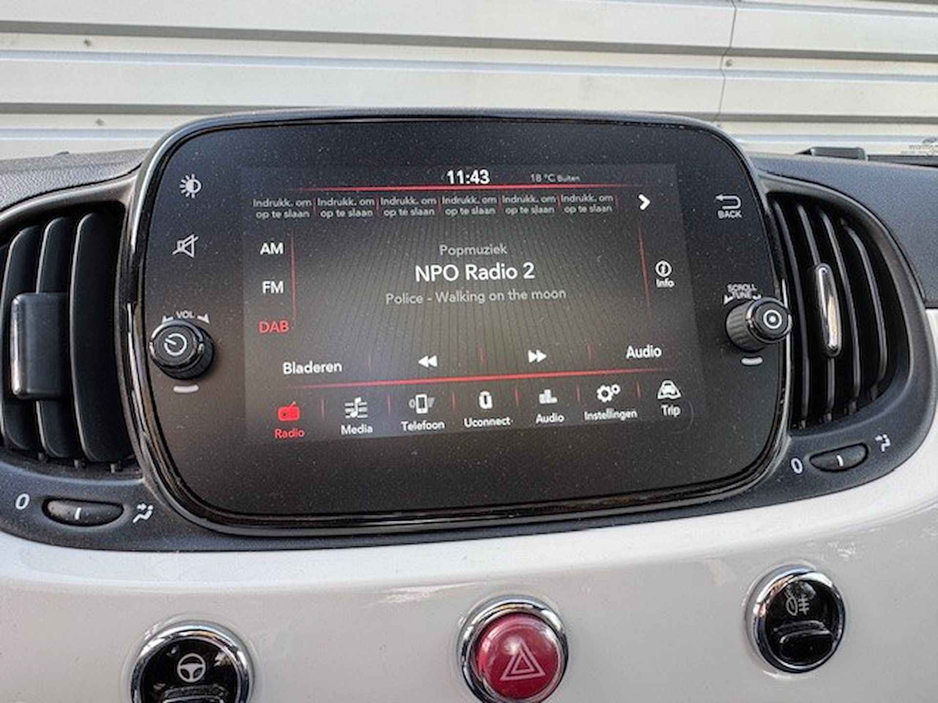 Fiat 500c 1.0 Hybrid 70pk  | Carplay | DAB+ | Parkeersensoren | 16'' Lichtmetalenvelgen | - 17/24