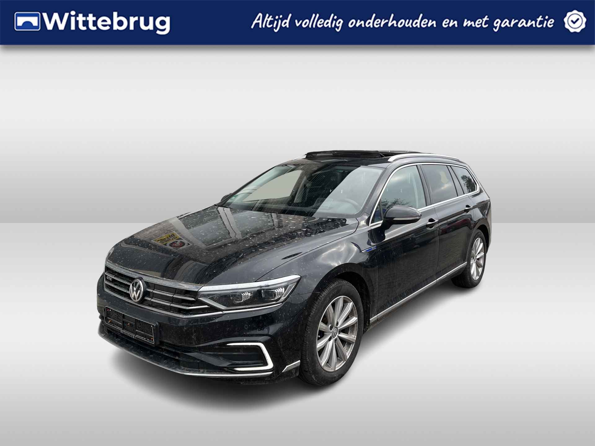 Volkswagen Passat Variant 1.4 TSI PHEV GTE Business / AUTOMAAT/ PANO/ 360 CAMERA/ PARK. SENSOREN/ DCC/ VOLLEDIG LEDER/ MEMORY SEATS/ HEAD-UP DISPLAY/ DODE HOEK/ STOELVERWARM. V&A/ KEYLESS/ ERGO COMFORT/ ADAPT. CRUISE/ APP-CONNECT/ NAVI/ CLIMA/