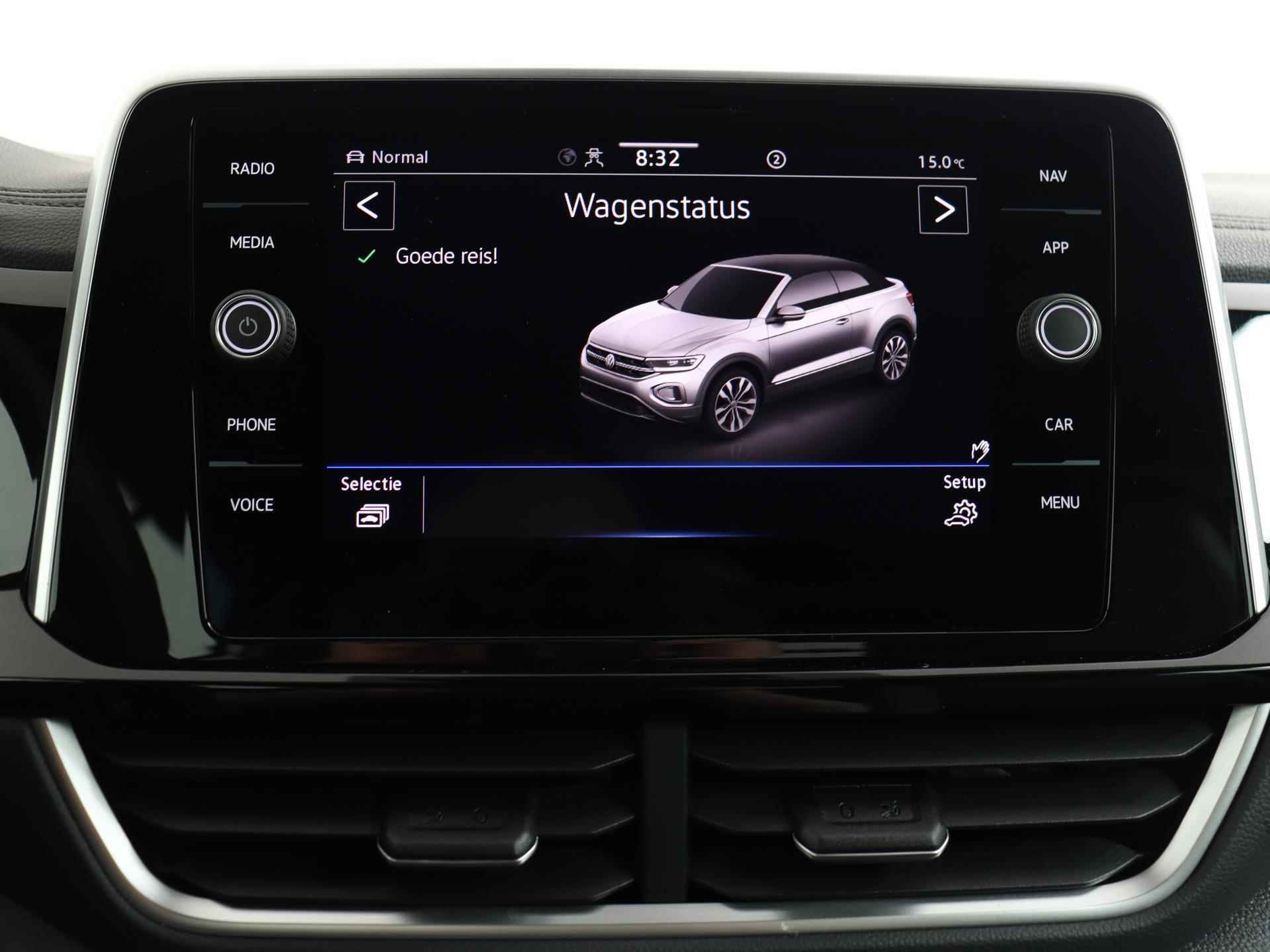 Volkswagen T-Roc Cabrio 1.5 TSI 150PK R-Line DSG | Navi | Camera | Stoel- en stuurverwarming | Adaptive Cruise | Apple CarPlay | Park Assist | 17" LM | - 37/55