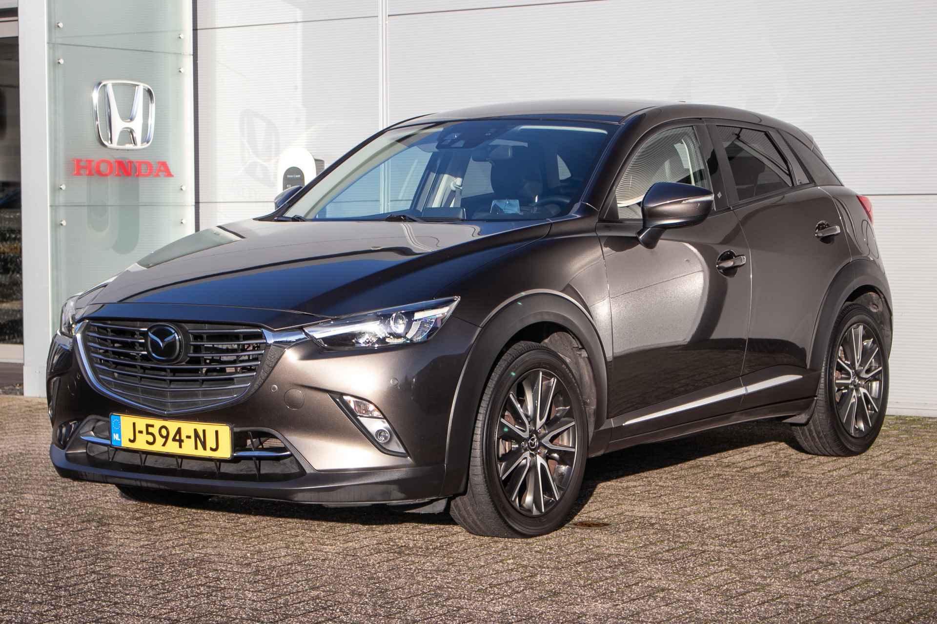 Mazda CX-3 2.0 SkyActiv-G 120 GT-M - All in rijklaarprijs | Navi | Blind spot | BOSE | Afn. trekhaak | Stoelverw. - 2/44