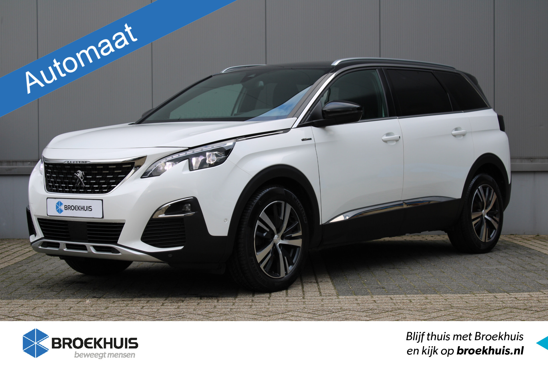 Peugeot 5008 1.2 130pk GT-Line Automaat | FULL-LED | STOELVERW. | NAVI BY APP | CRUISE | DODEHOEK | 7-ZITS | CLIMA | CARPLAY/ANDROID AUTO |