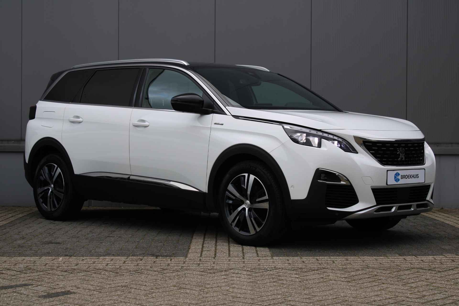 Peugeot 5008 1.2 130pk GT-Line Automaat | FULL-LED | STOELVERW. | NAVI BY APP | CRUISE | DODEHOEK | 7-ZITS | CLIMA | CARPLAY/ANDROID AUTO | - 8/42
