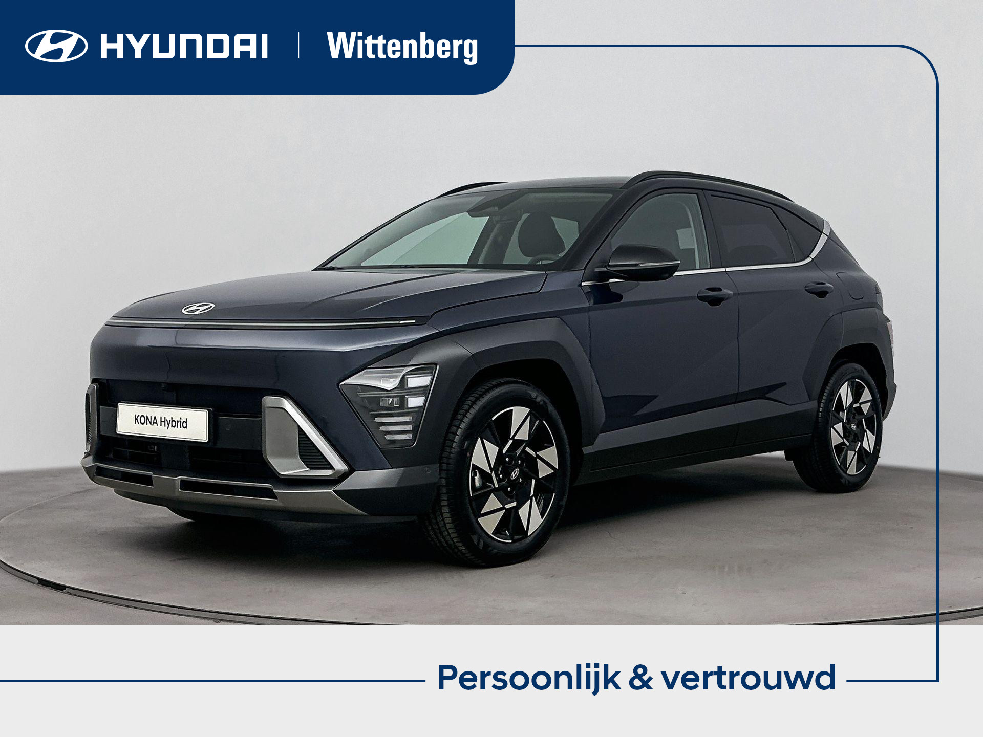 Hyundai Kona 1.6 GDI HEV Premium | Incl. €1500,- Smart Bonus! | Leer | Memory | 18" Lm-wielen | Stoel + stuurverwarming | Navigatie | 360 Camera | Adaptive cruise control |