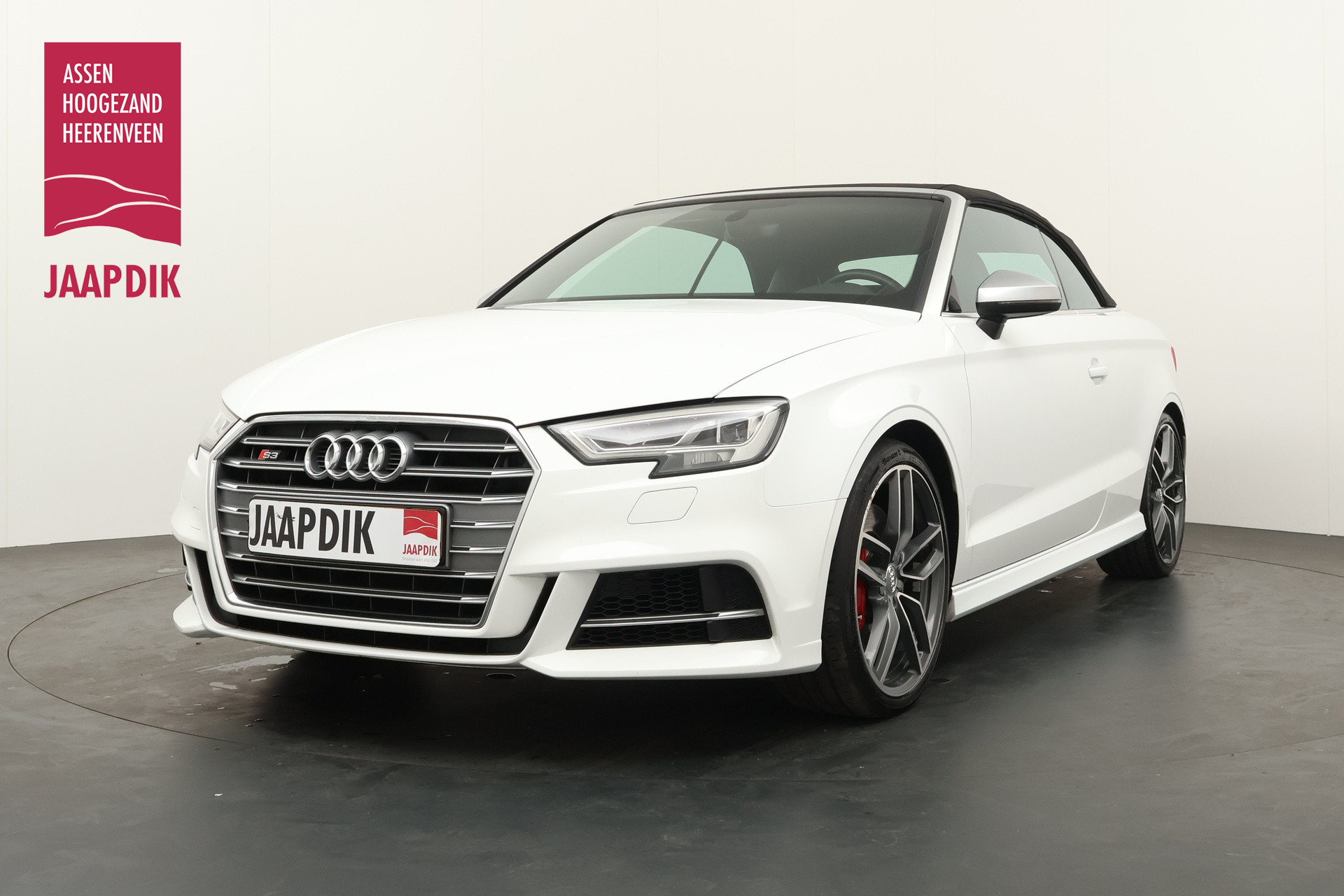 Audi A3 Cabriolet BWJ 2017 2.0 TFSI S3 quattro 310 PK Pro Line Plus AUTOMAAT / LEDER / FULL LED / STOELVERW. / NAVI / CIMA / CRUISE / LICHT & REGEN SENSOR