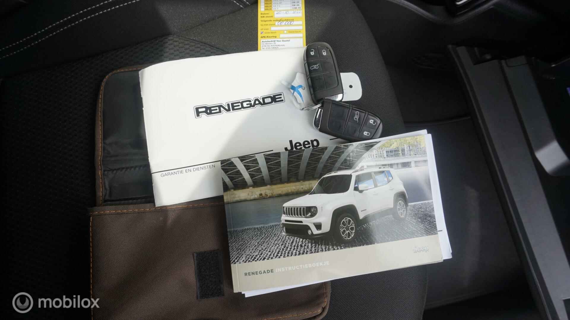 Jeep Renegade 1.0T Limited Climate Contr. | Adapt. Cruise control | Apple Carplay / Android Auto - 25/31