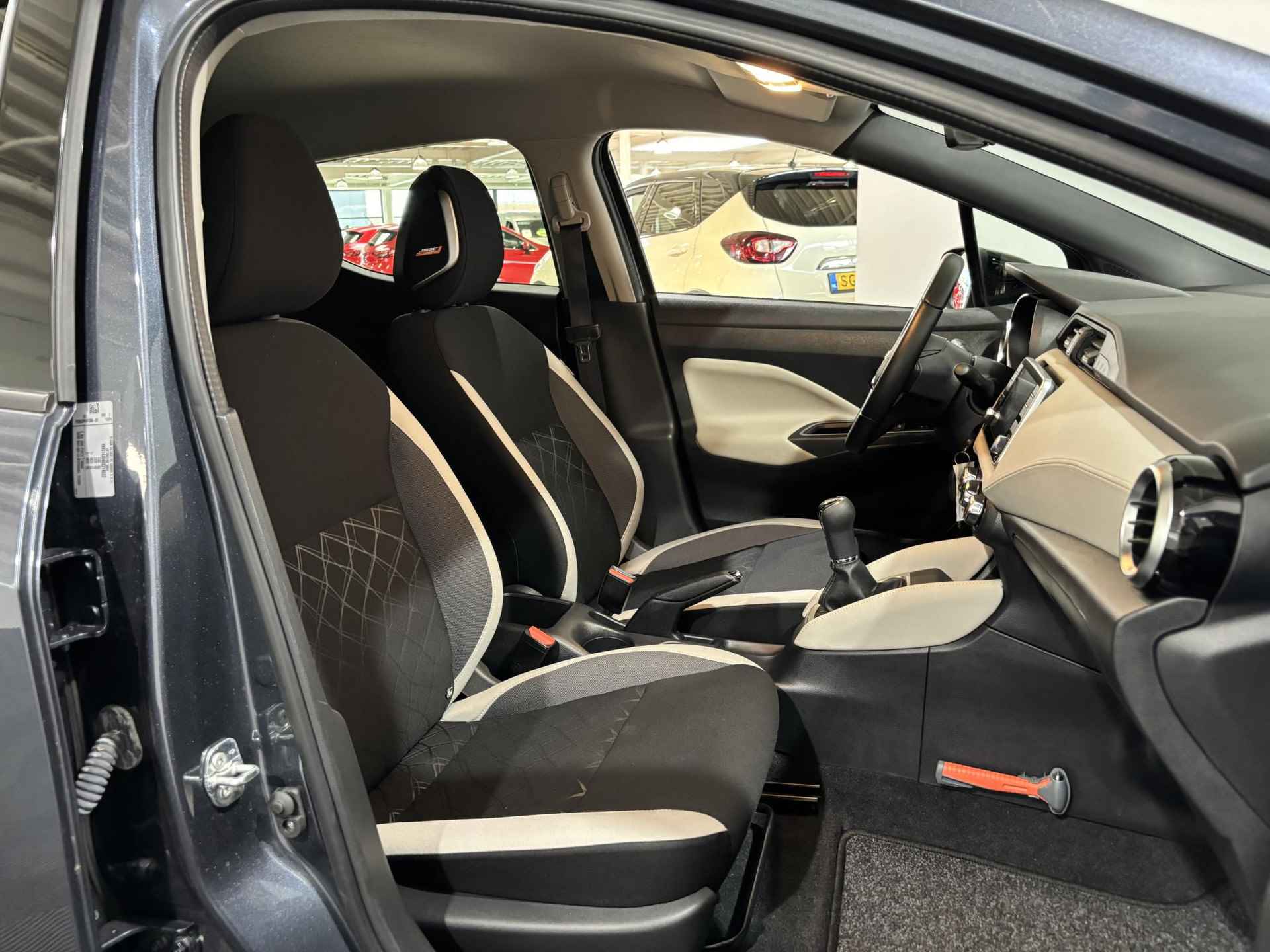 Nissan Micra 1.0 - 90PK IG-T N-Design | Bose Audio | Airco | Parkeersensoren | Lichtmetalen Velgen | Apple CarPlay/Android Auto | Privacy Glass | Cruise Control | - 19/31