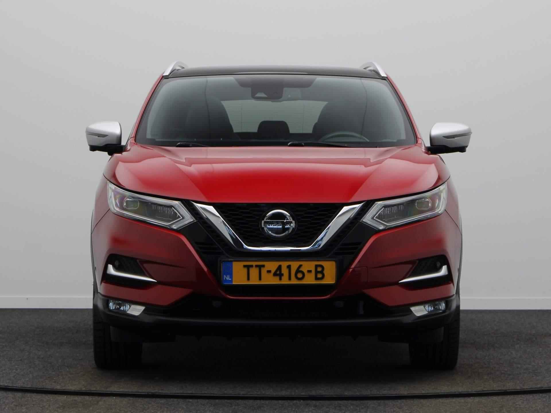 Nissan Qashqai 115pk Tekna + | Panoramadak | Rondomzicht camera | Stoelverwarming | Slechts 21.555km | - 6/44