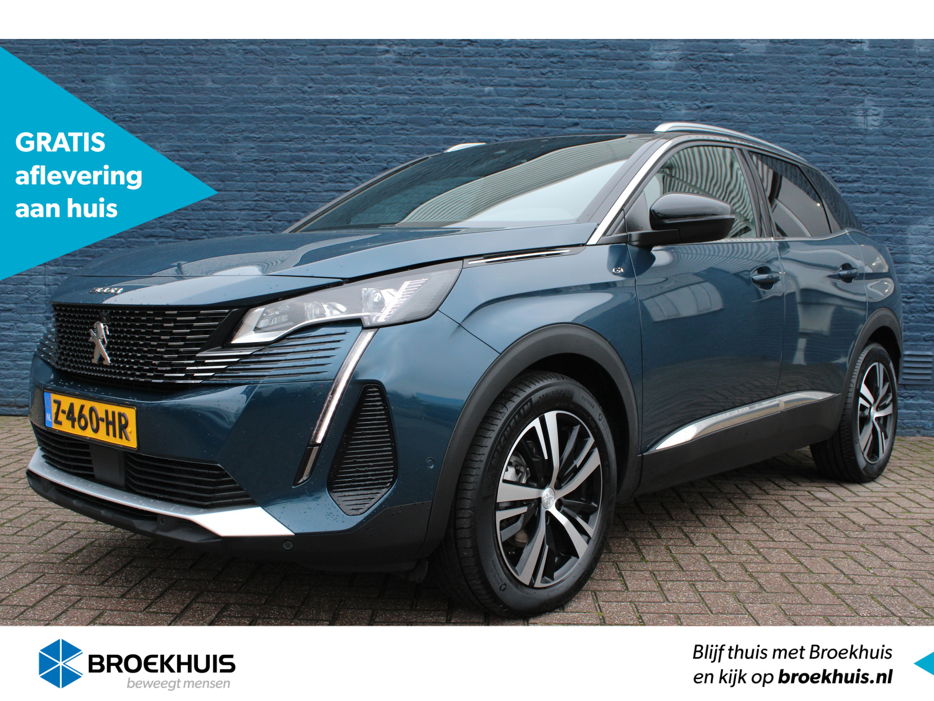 Peugeot 3008 SUV GT HYbrid 136pk e-DCS6 | Automaat | Navigatie | Camera | Adaptieve cruise control |