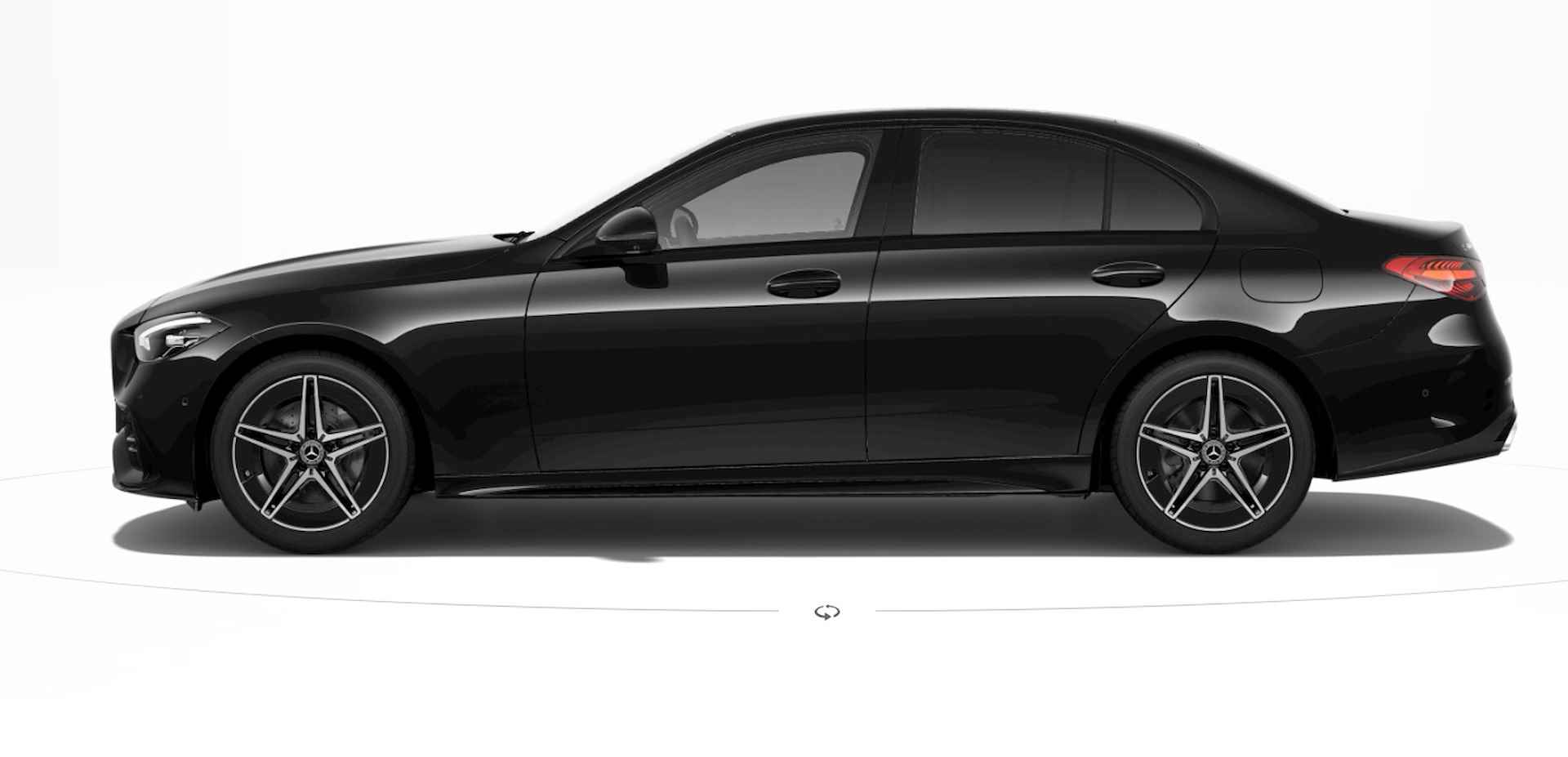 Mercedes-Benz C-Klasse C 300 e Star Edition AMG Line Automaat | Smartphone integratie | Distronic | Spoorassistent | Dodehoekassistent | Memory pakket  360 Camera | DAB+ | Stoelverwarming | Nightpakket | Spiegelpakket - 4/10