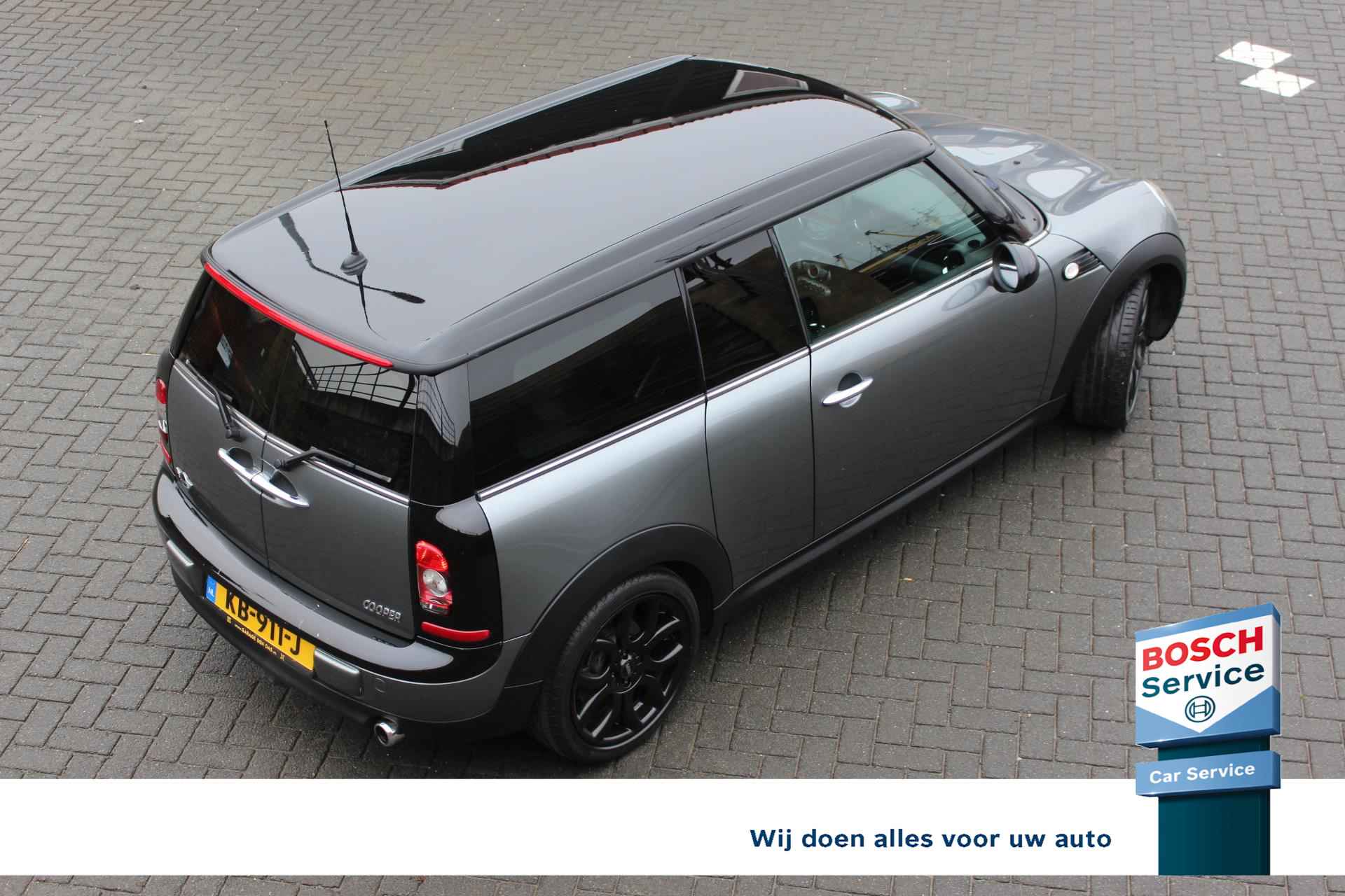 Mini Clubman 1.6 Cooper Mayfair, Leder, stoelverw, Navi, afn trekhaak, Cruise - 34/38