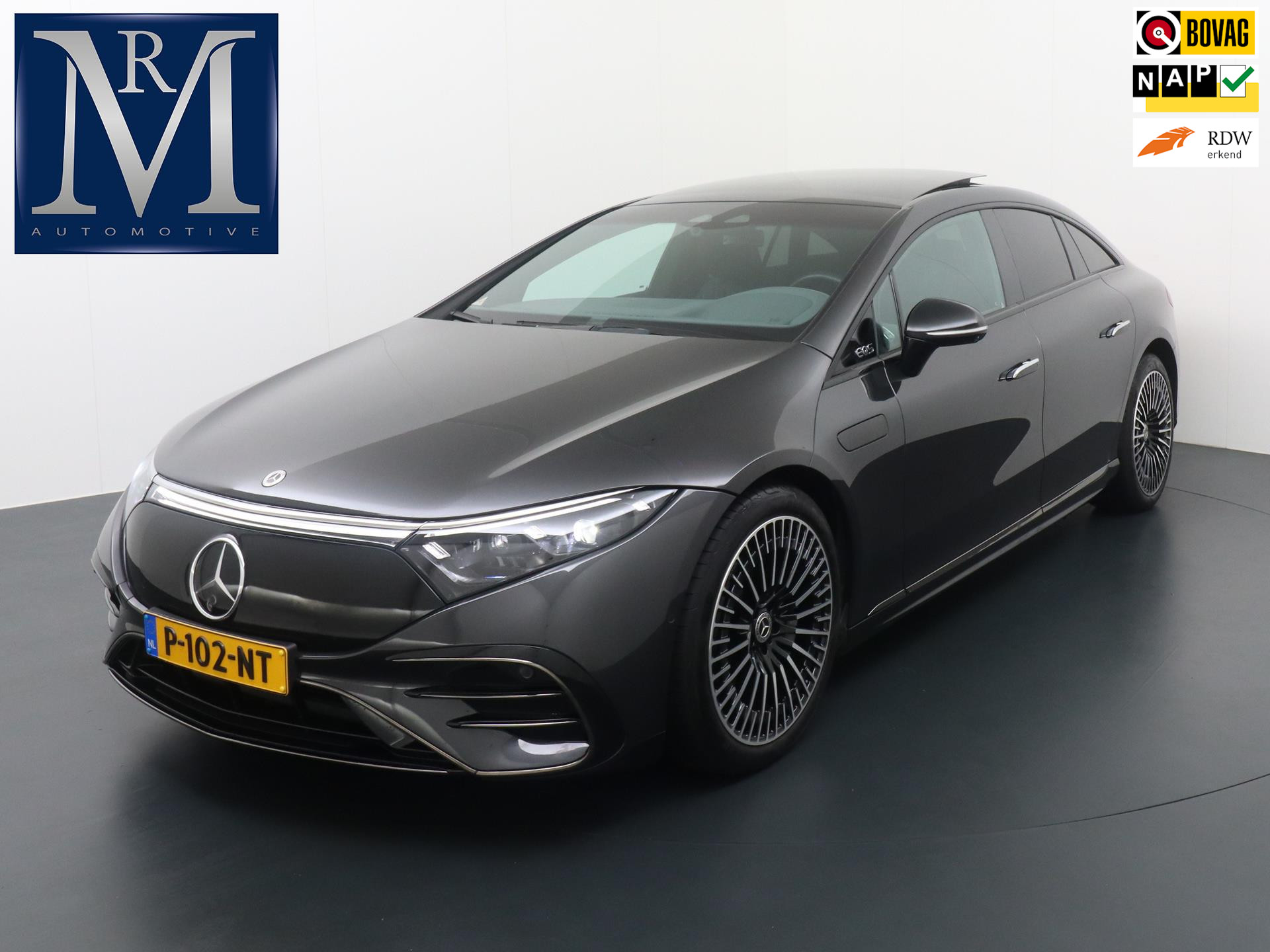 Mercedes-Benz EQS 580 4MATIC AMG 108 kWh 4w steering | MEGA COMPLEET | GROOT RIJBEREIK