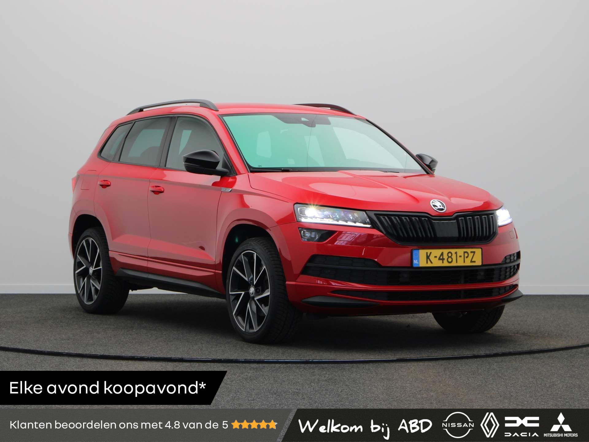 Skoda Karoq 1.5 TSI ACT Sportline Business | Verwarmde Voorruit | Achteruitrijcamera | Apple Carplay | 19 Inch Velgen |