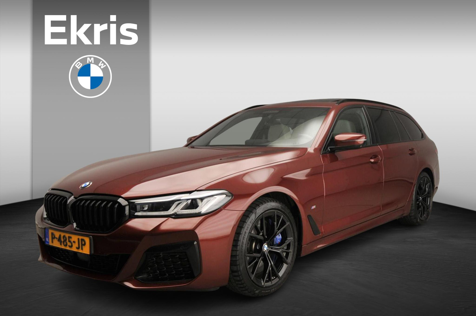 BMW 5 Serie Touring 540d xDrive | M-Sportpakket | Laserlicht | Leder | Navigatie | Schuifdak | Trekhaak | DAB | Bowers & Wilkins sound | Alu 20 inch