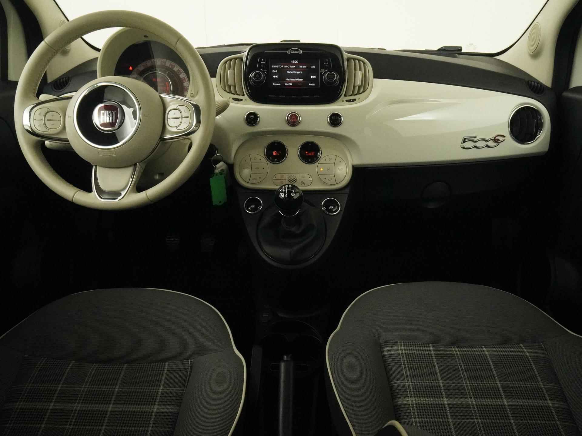 Fiat 500C 1.2 Lounge | Navigatie | Lichtmetalen Velgen | Zondag Open! - 5/26