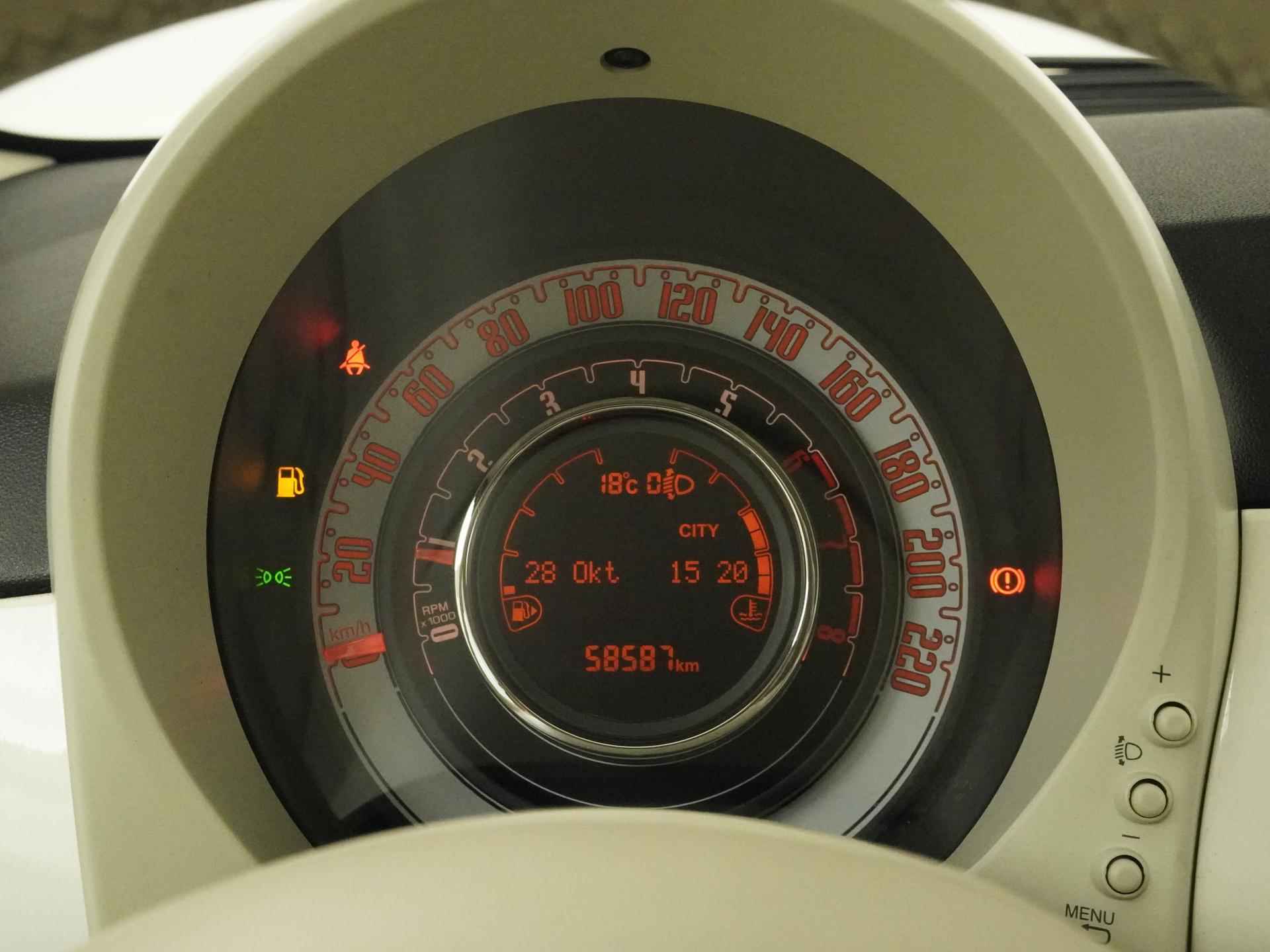 Fiat 500C 1.2 Lounge | Navigatie | Lichtmetalen Velgen | Zondag Open! - 8/26