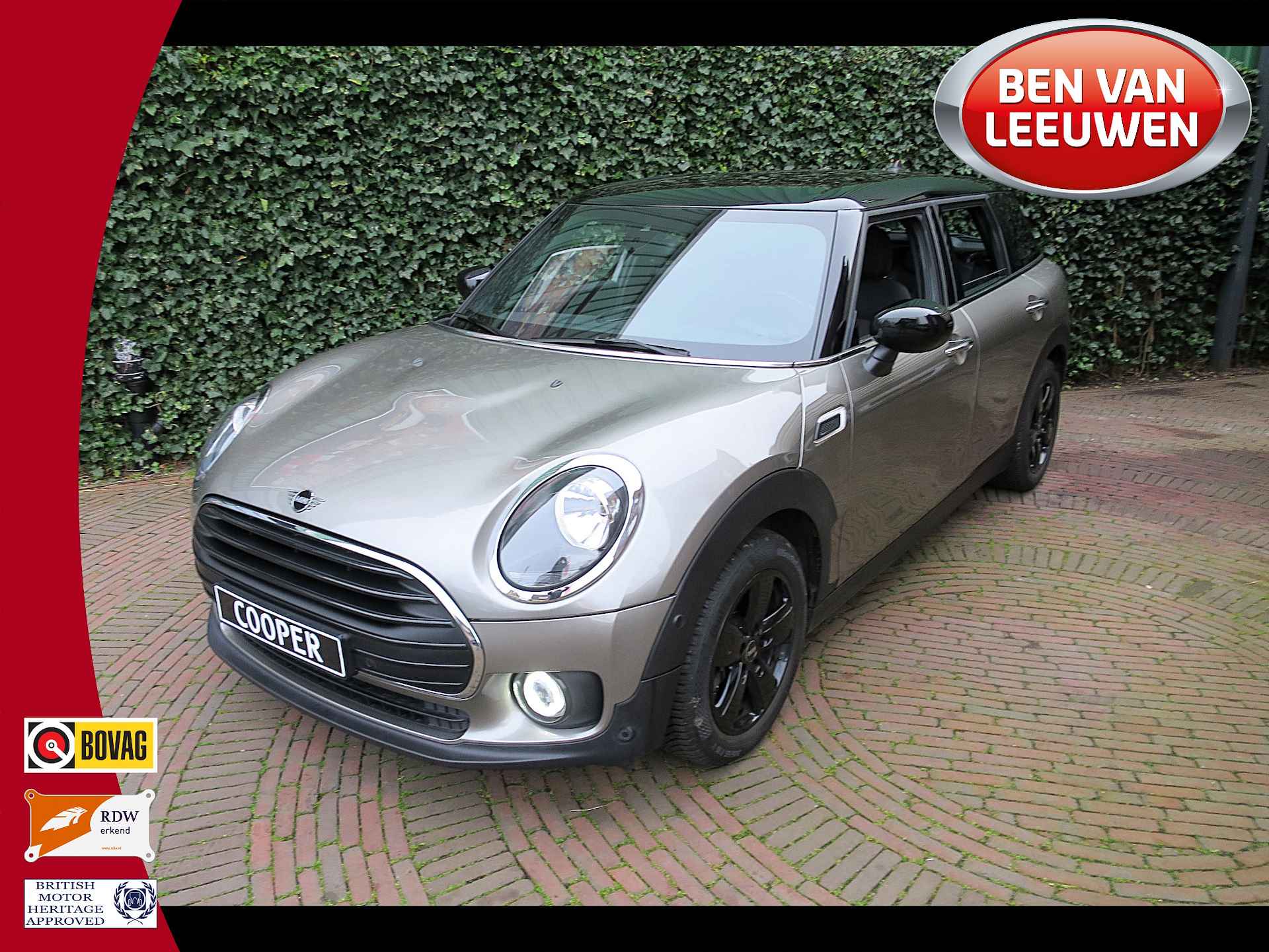 MINI Clubman 1.5 Cooper F54 LCI automaat met Navi, BT, Park.ass, cruise en 16"