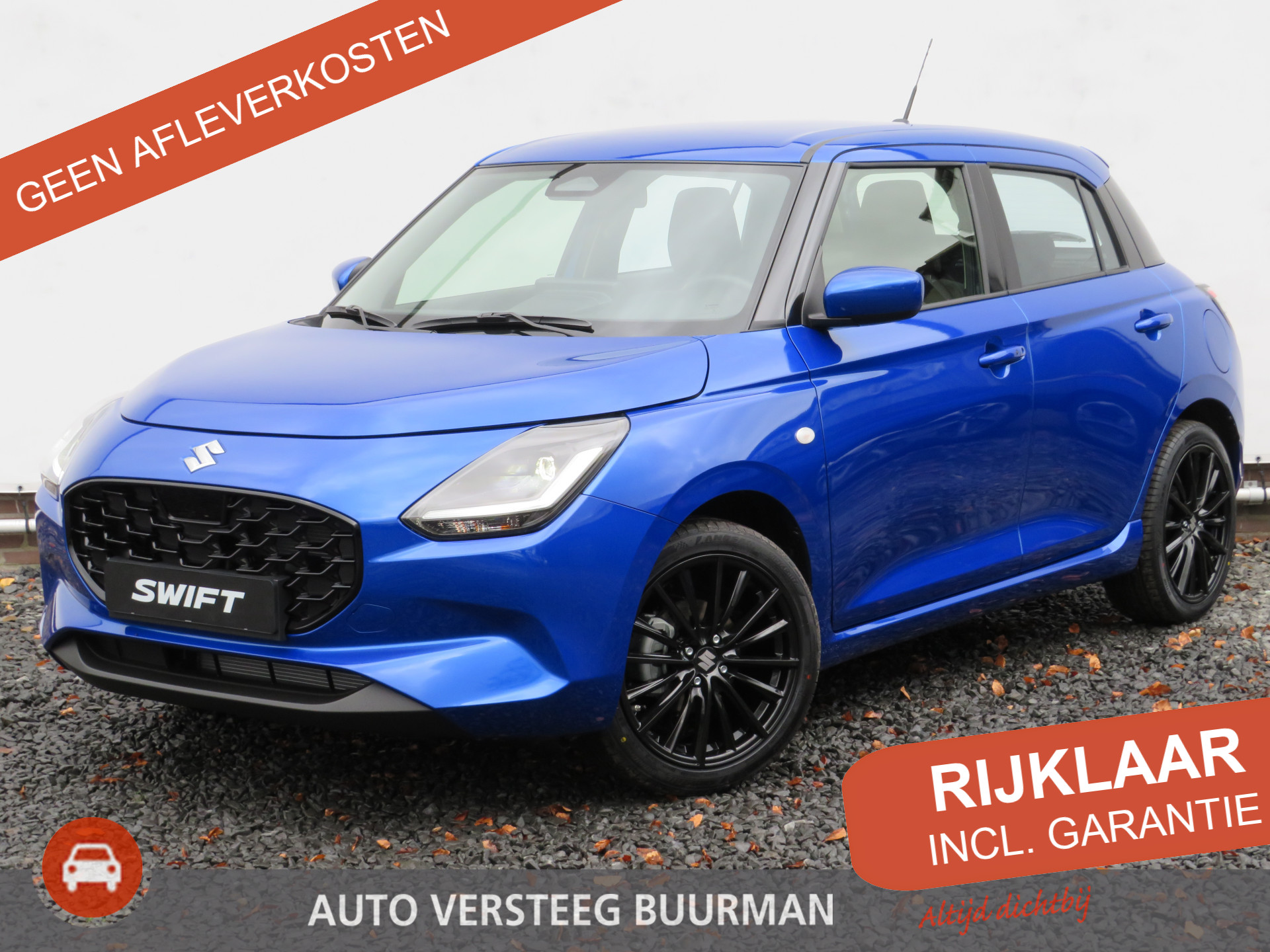 Suzuki Swift 1.2 Comfort Smart Hybrid, 17 inch LM-Velgen, NIEUW met 6 jaar GARANTIE! Navi, Keyless, Draadloos Carplay