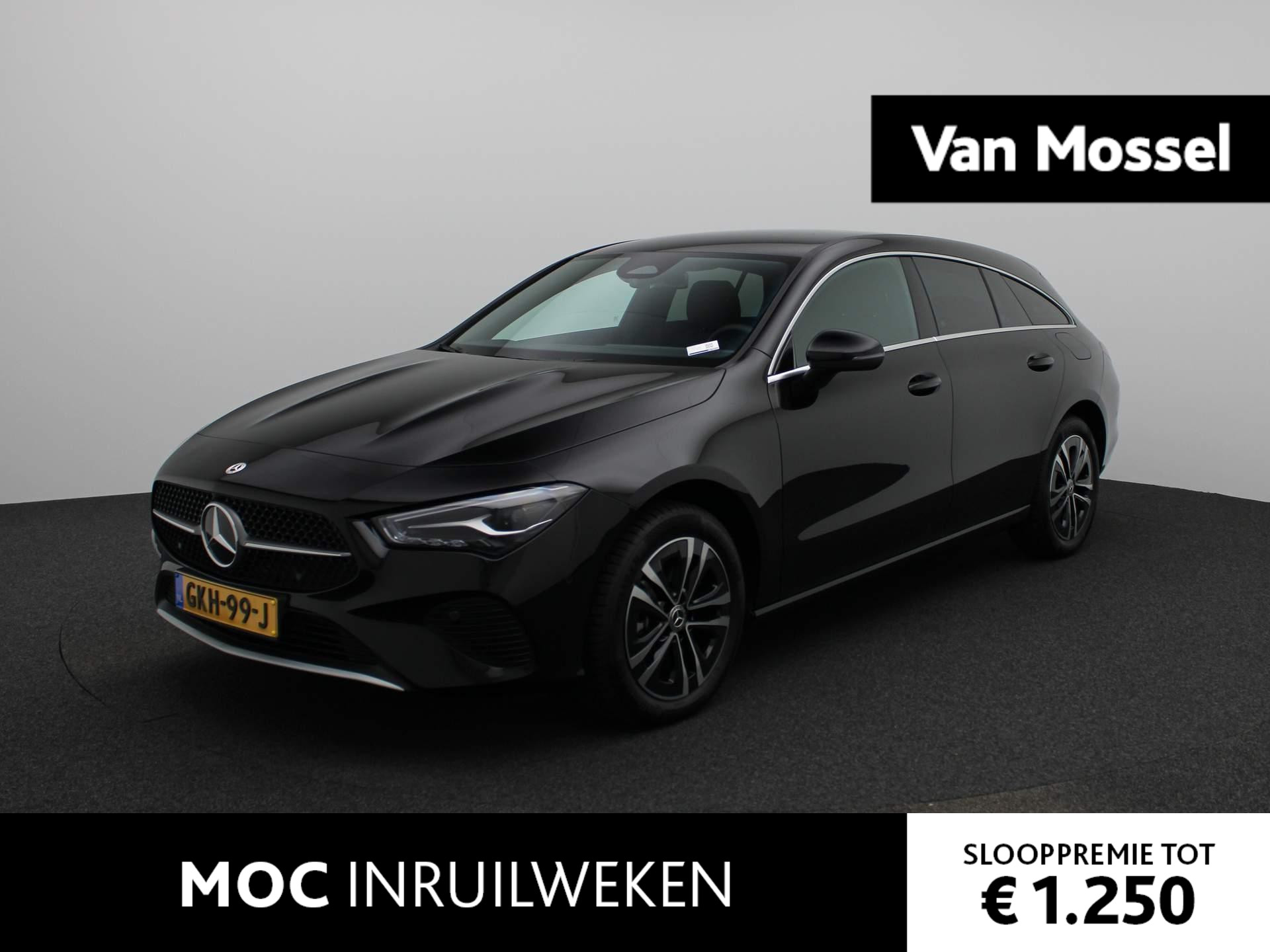 Mercedes-Benz CLA-klasse Shooting Brake 250 e Star Edition | HALF LEDER INTERIEUR | ACHTERUITRIJCAMERA | WIDESCREEN NAVIGATIE | PARK DISTANCE CONTROL VOOR EN ACHTER | CLIMATE CONTROL | STOELVERWARMING |