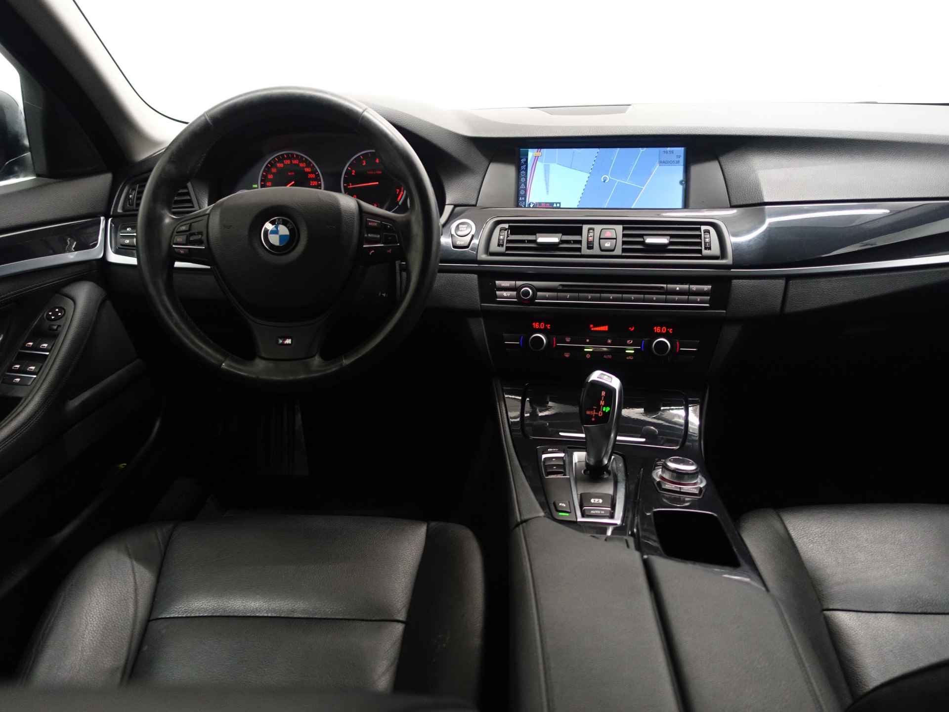 BMW 5 Serie 520i High Exe M Sport Aut- Sport Leder, Navi, Xenon Led, Clima, Stoelverwarming - 7/40