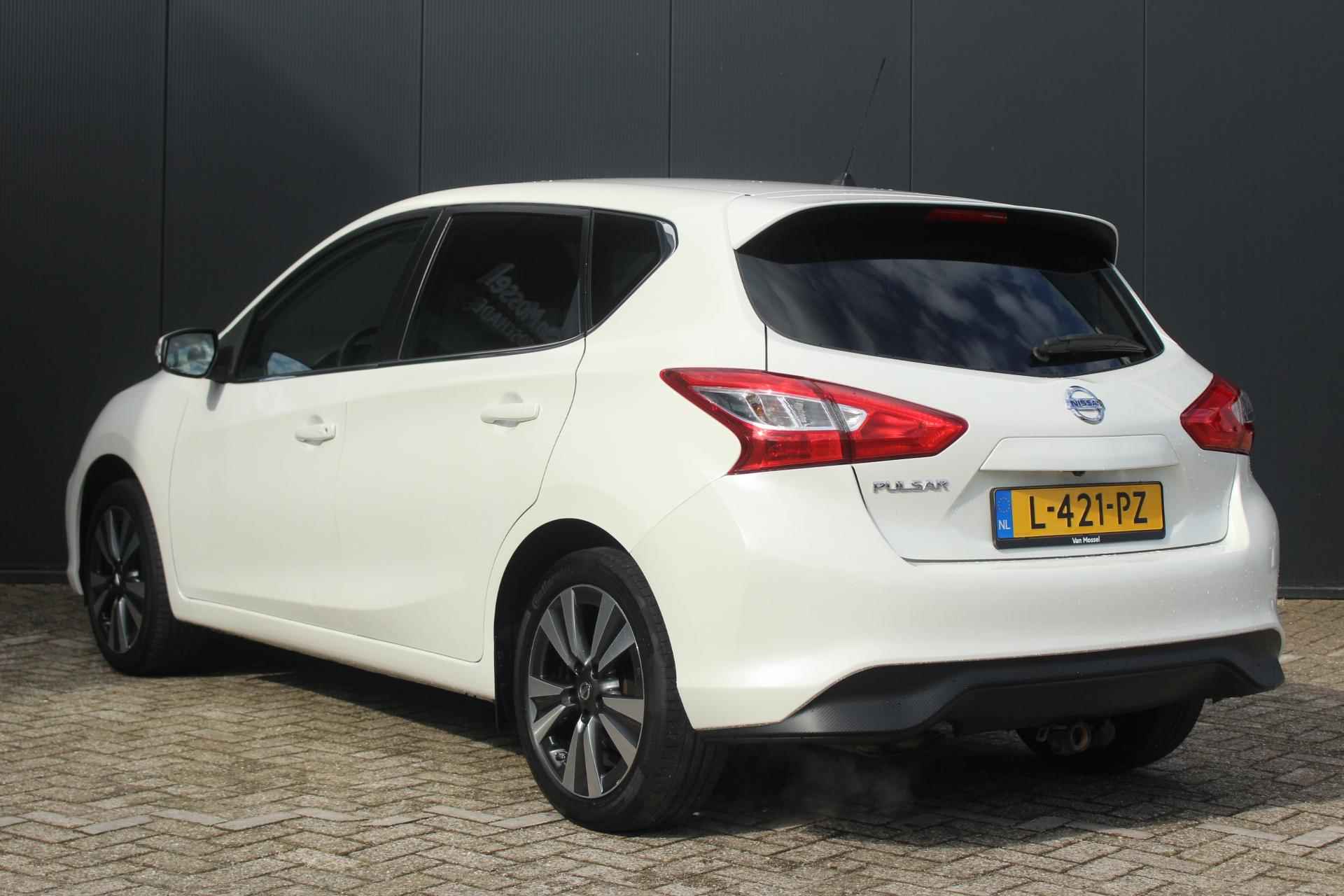 Nissan Pulsar 1.2 DIG-T 116pk N-Vision Automaat | Navigatie | Climate Control | Automatische Verlichting & Regensensoren | Achteruitrij Camera | Keyless Entry | Bluetooth telefoonverbinding | Lichtmetalen Velgen | Trekhaak | - 7/29