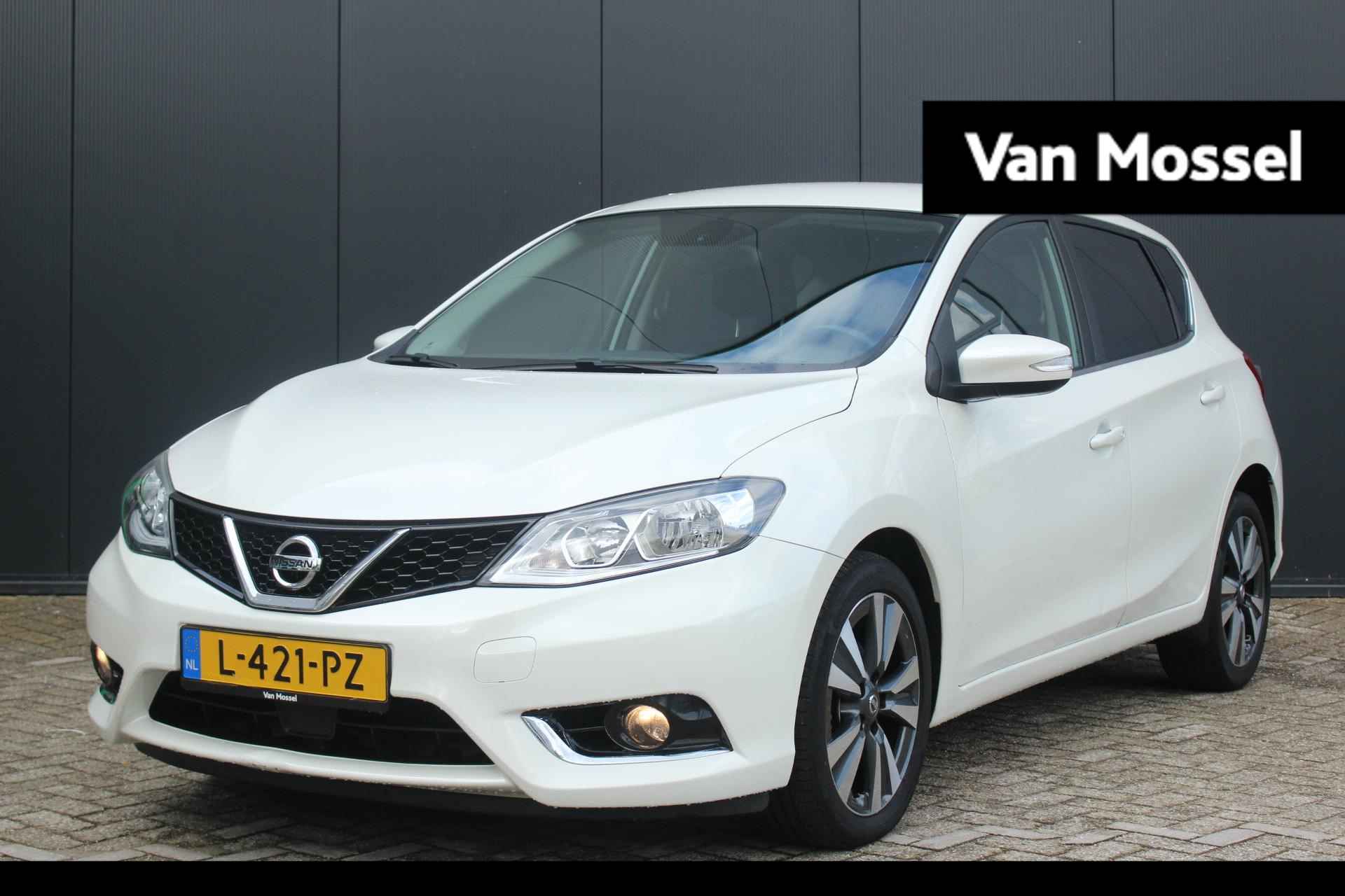 Nissan Pulsar 1.2 DIG-T 116pk N-Vision Automaat | Navigatie | Climate Control | Automatische Verlichting & Regensensoren | Achteruitrij Camera | Keyless Entry | Bluetooth telefoonverbinding | Lichtmetalen Velgen | Trekhaak | - 1/29