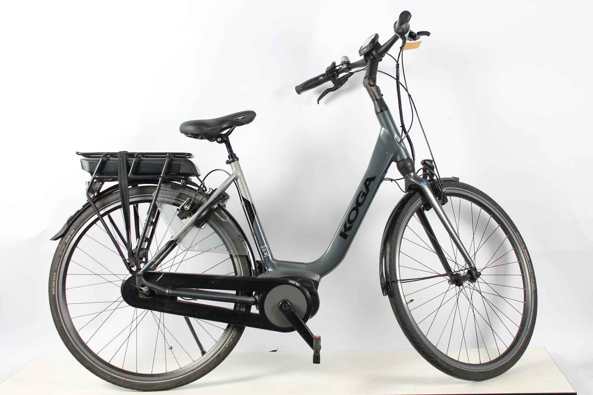 Koga E-Nova D53 N8 Elektrische Stadsfietsen high-tech grey metallic/silver smoke - 2/2