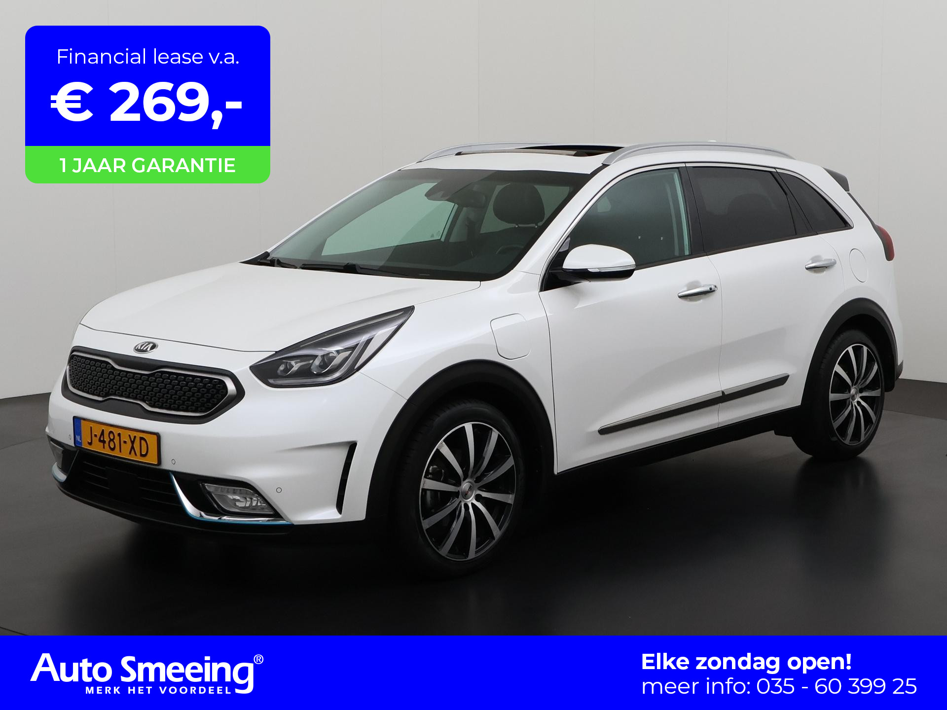 Kia Niro 1.6 GDi PHEV BusinessLine | Panoramadak | Adapt. Cruise | Camera | JBL | Zondag Open!