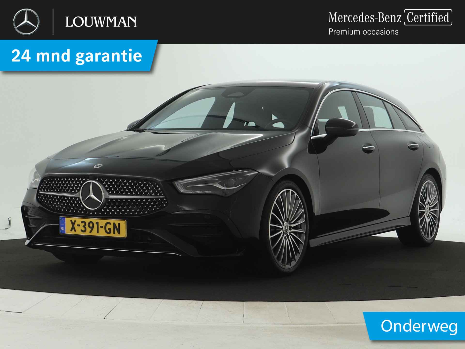 Mercedes-Benz CLA-Klasse Shooting Brake 200 AMG Sportpakket | Keyless Go | Sfeerverlichting | Stoelverwarming | Apple CarPlay | Stoelverwarming | Inclusief 24 maanden MB Certified garantie voor Europa.